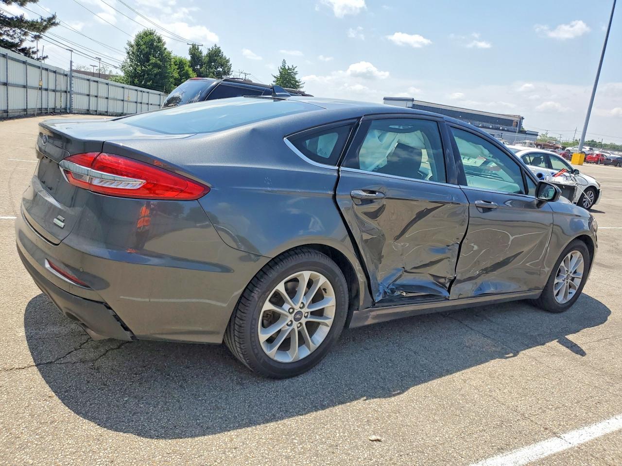 2020 Ford Fusion Se Charcoal vin: 3FA6P0HD2LR248144