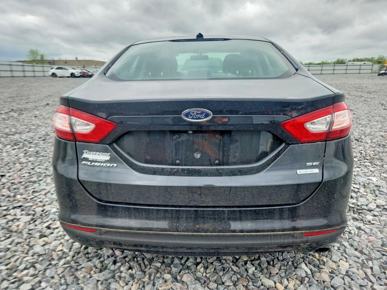 2014 Ford Fusion Se Black vin: 3FA6P0HD3ER108459