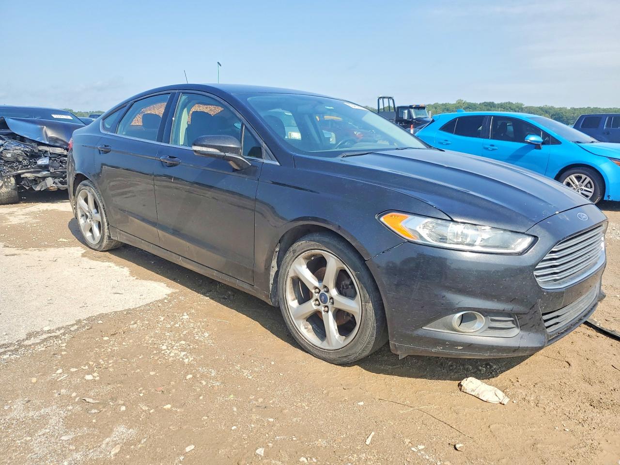 2014 Ford Fusion Se Черный vin: 3FA6P0HD3ER109594