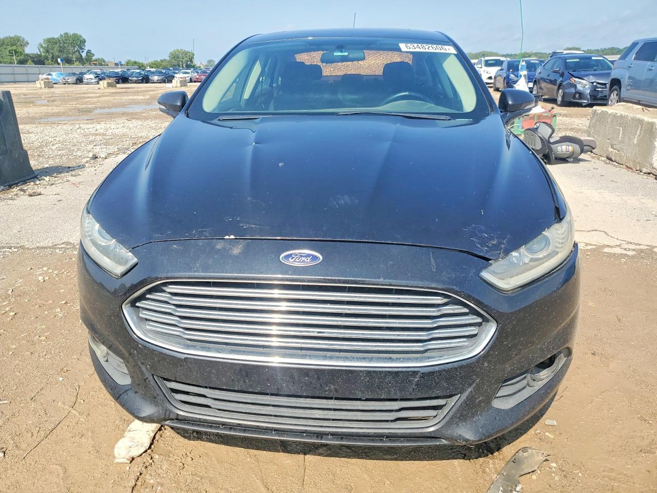 2014 Ford Fusion Se Черный vin: 3FA6P0HD3ER109594