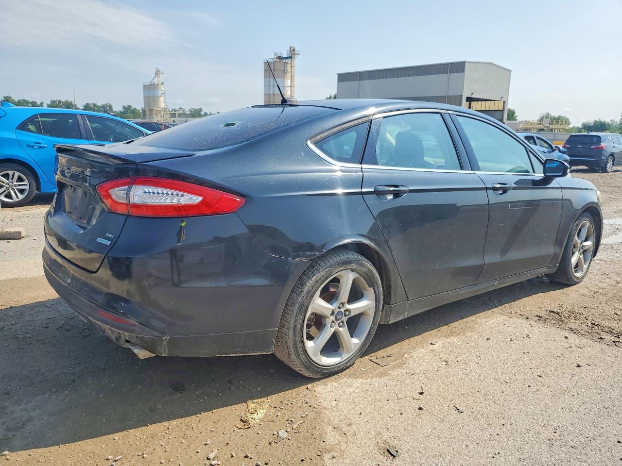 2014 Ford Fusion Se Черный vin: 3FA6P0HD3ER109594