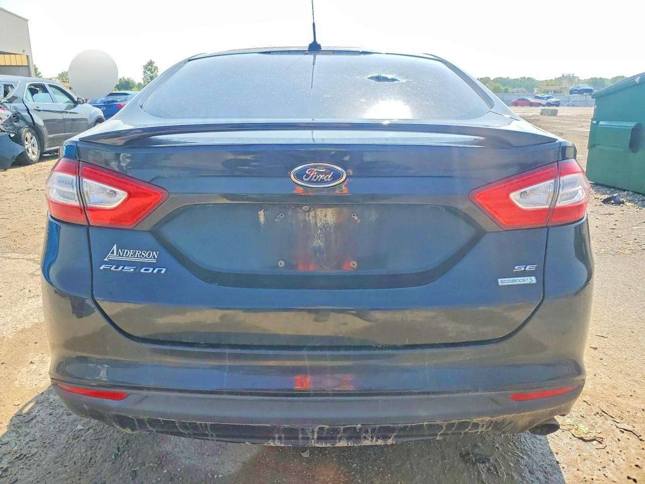 2014 Ford Fusion Se Черный vin: 3FA6P0HD3ER109594