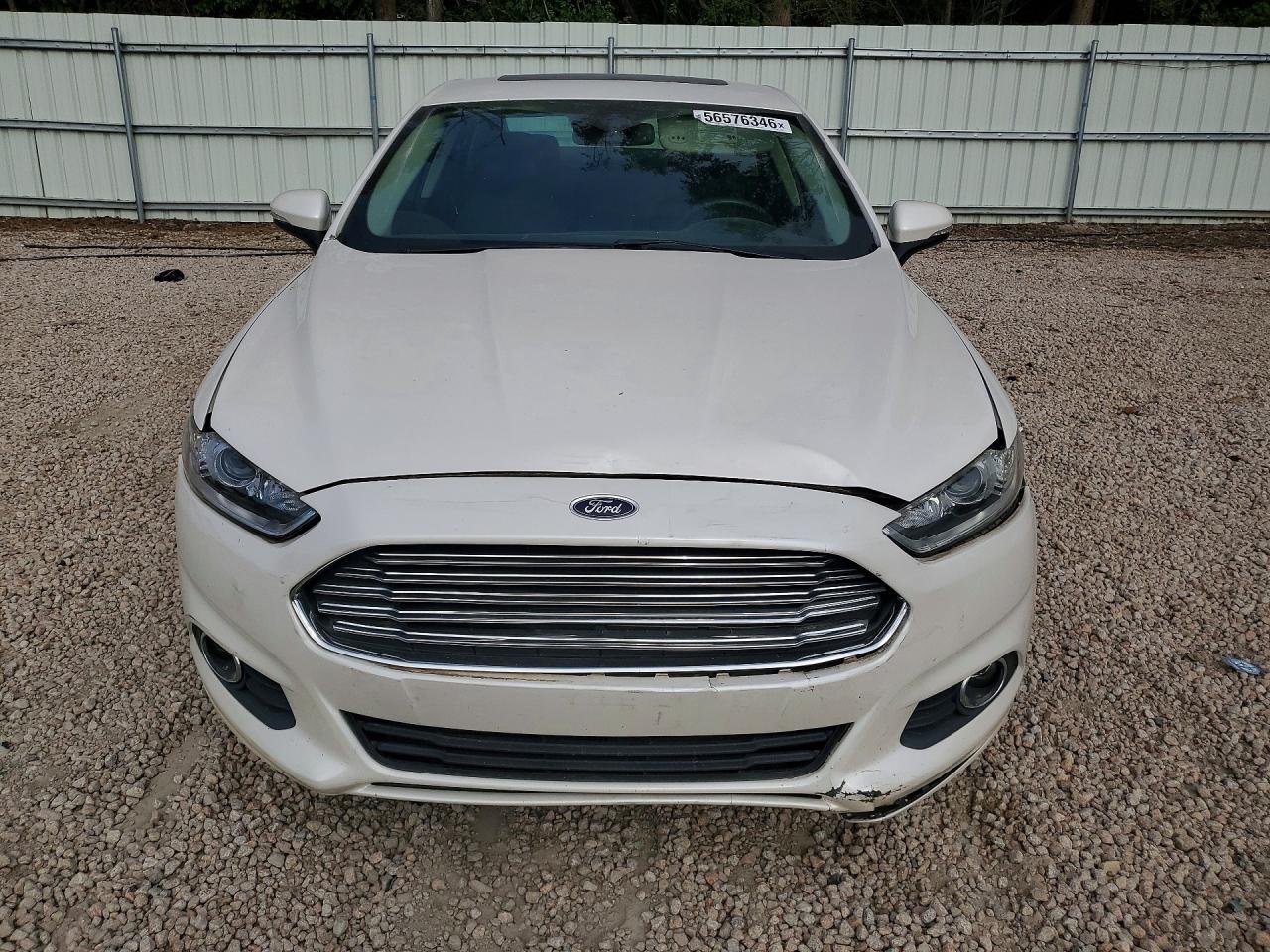 2014 Ford Fusion Se White vin: 3FA6P0HD3ER135337