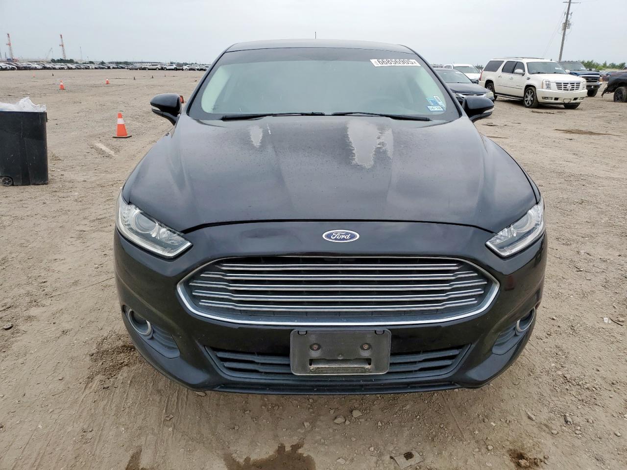 2014 Ford Fusion Se Black vin: 3FA6P0HD3ER176230