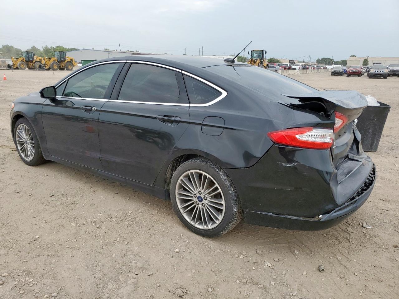 2014 Ford Fusion Se Black vin: 3FA6P0HD3ER176230