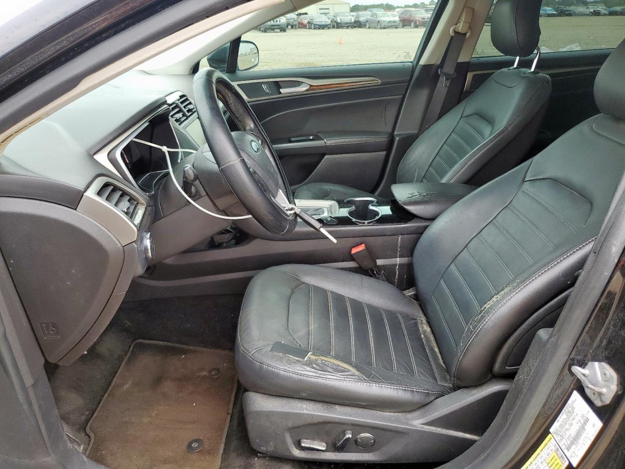 2014 Ford Fusion Se Black vin: 3FA6P0HD3ER176230