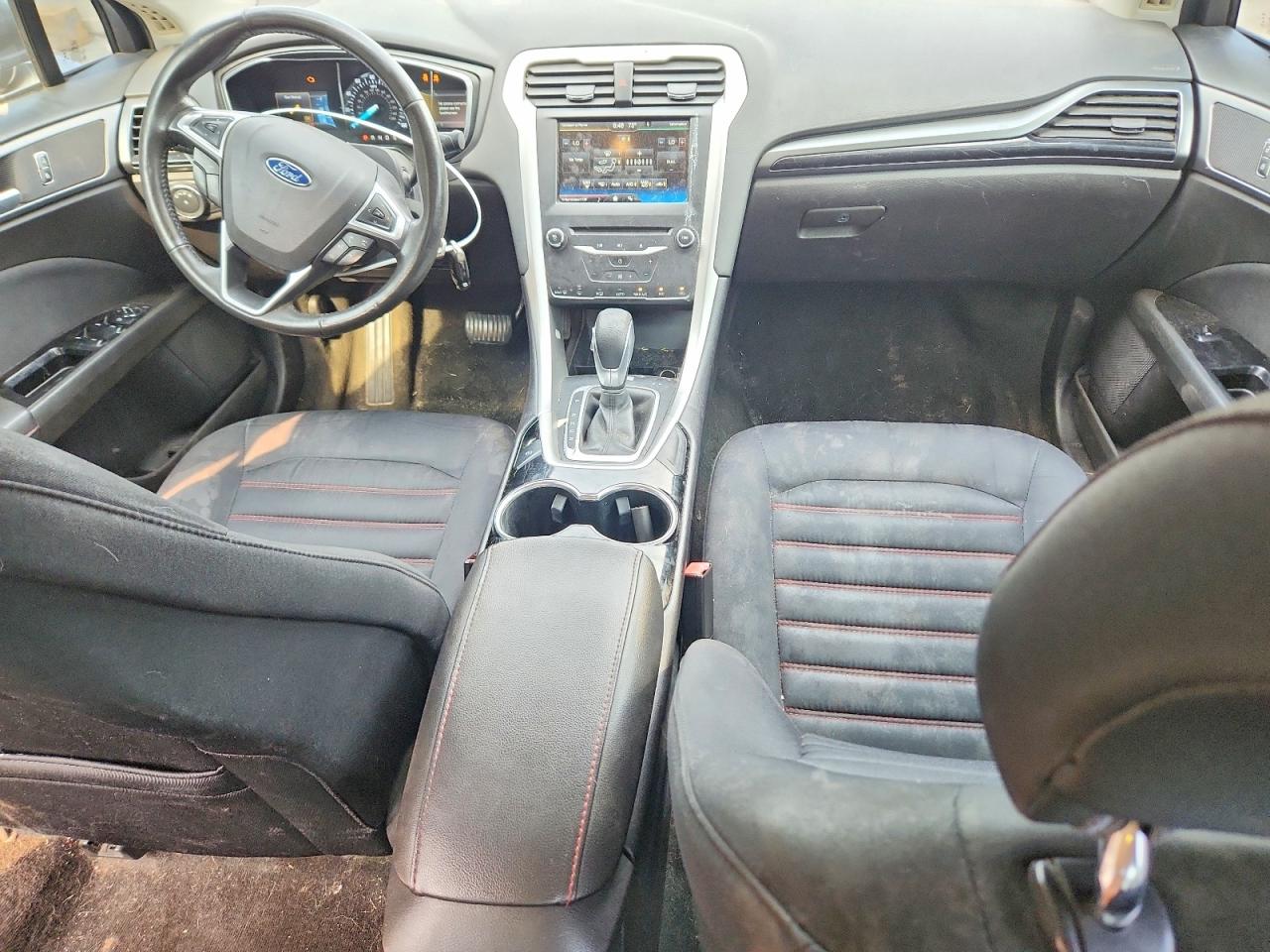 2014 Ford Fusion Se Gray vin: 3FA6P0HD3ER207587