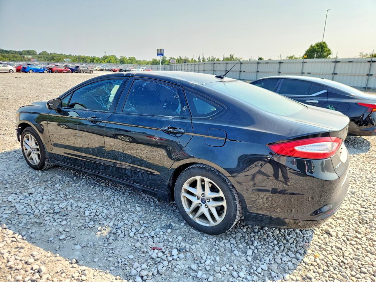 2014 Ford Fusion Se Black vin: 3FA6P0HD3ER218699