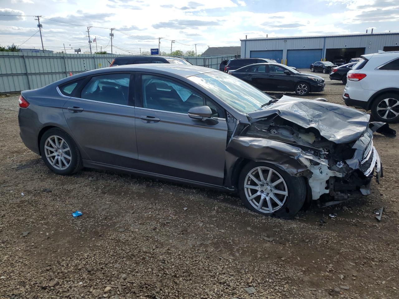 2014 Ford Fusion Se Charcoal vin: 3FA6P0HD3ER231761