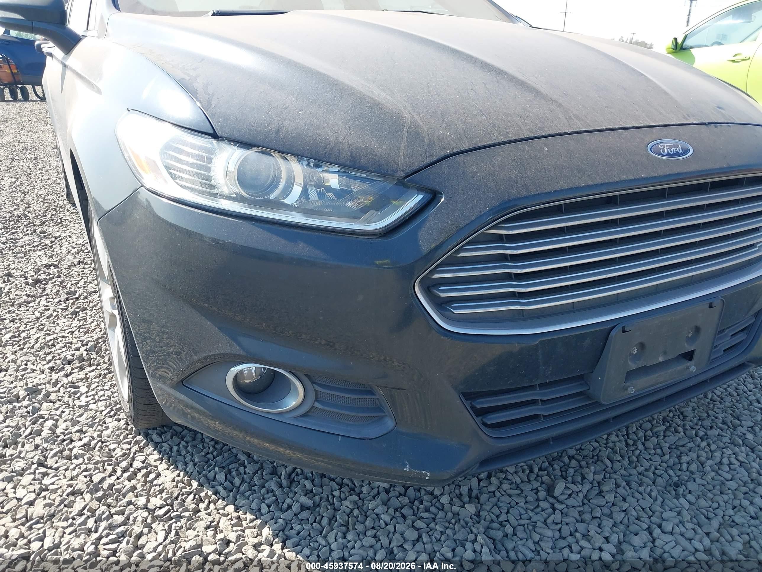 2014 Ford Fusion Se Black vin: 3FA6P0HD3ER232652