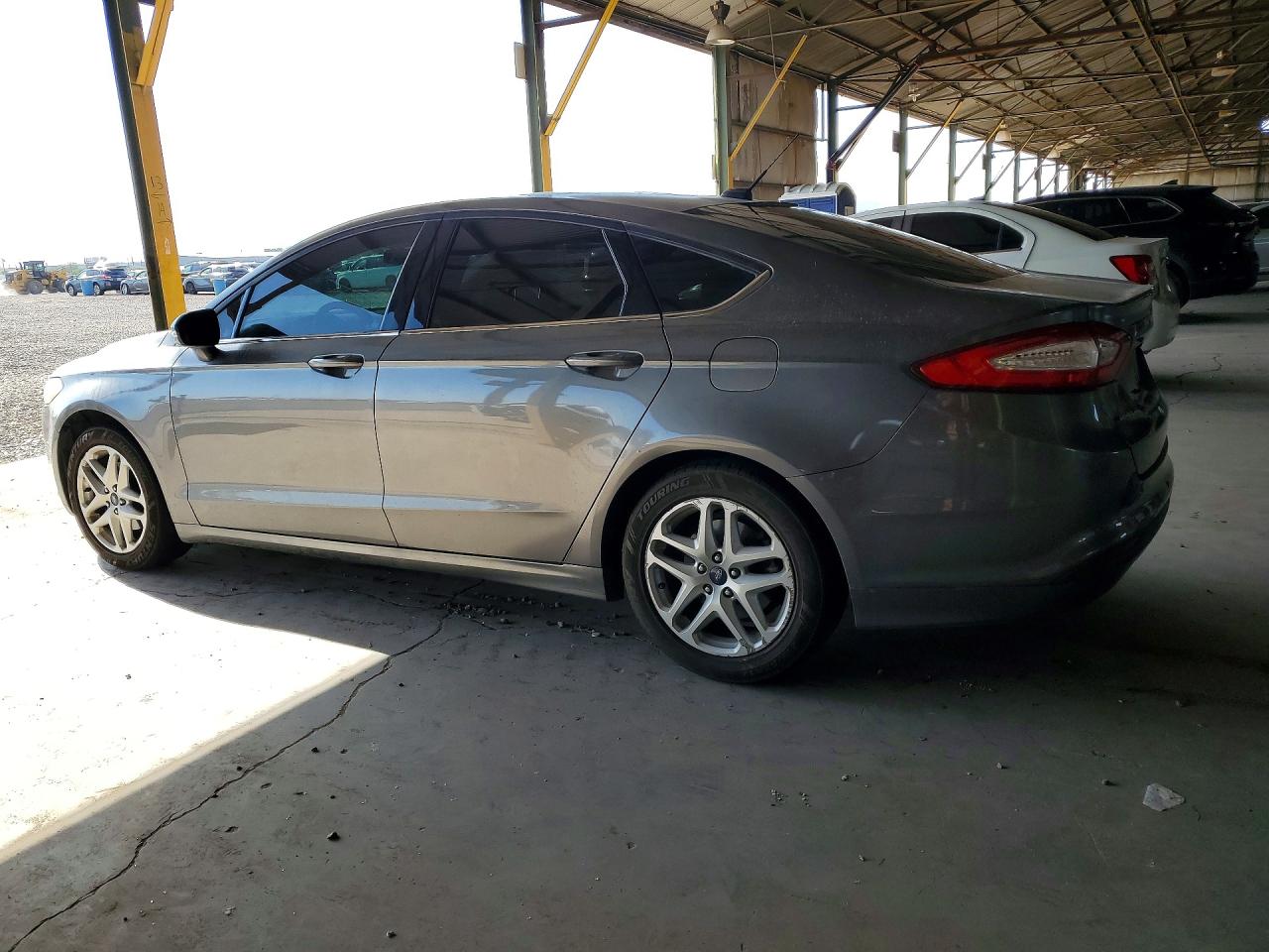 2014 Ford Fusion Se Gray vin: 3FA6P0HD3ER299042