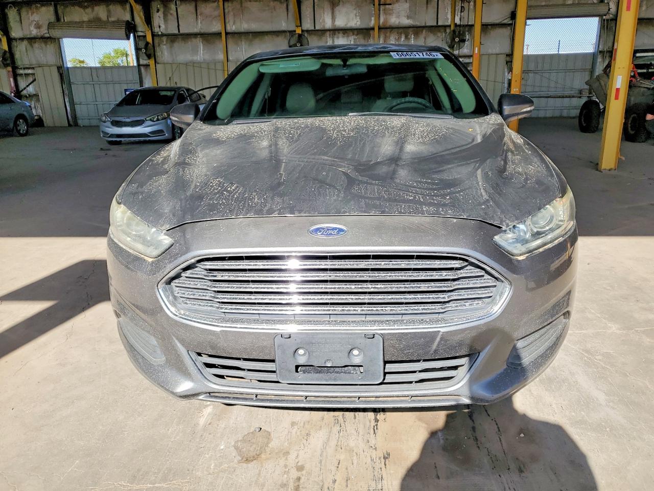 2014 Ford Fusion Se Gray vin: 3FA6P0HD3ER299042