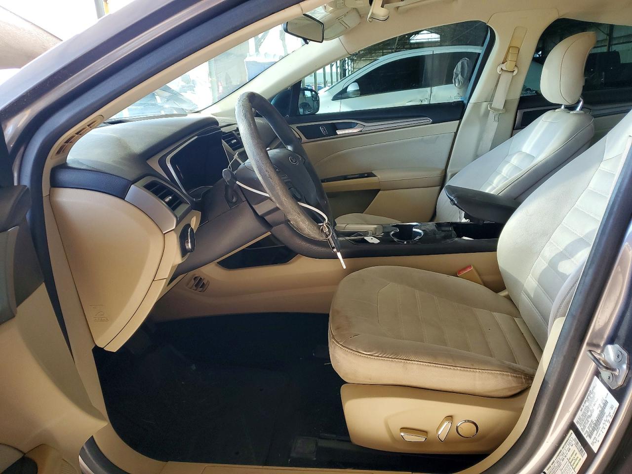 2014 Ford Fusion Se Gray vin: 3FA6P0HD3ER299042