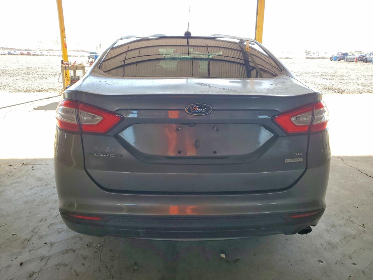2014 Ford Fusion Se Gray vin: 3FA6P0HD3ER299042