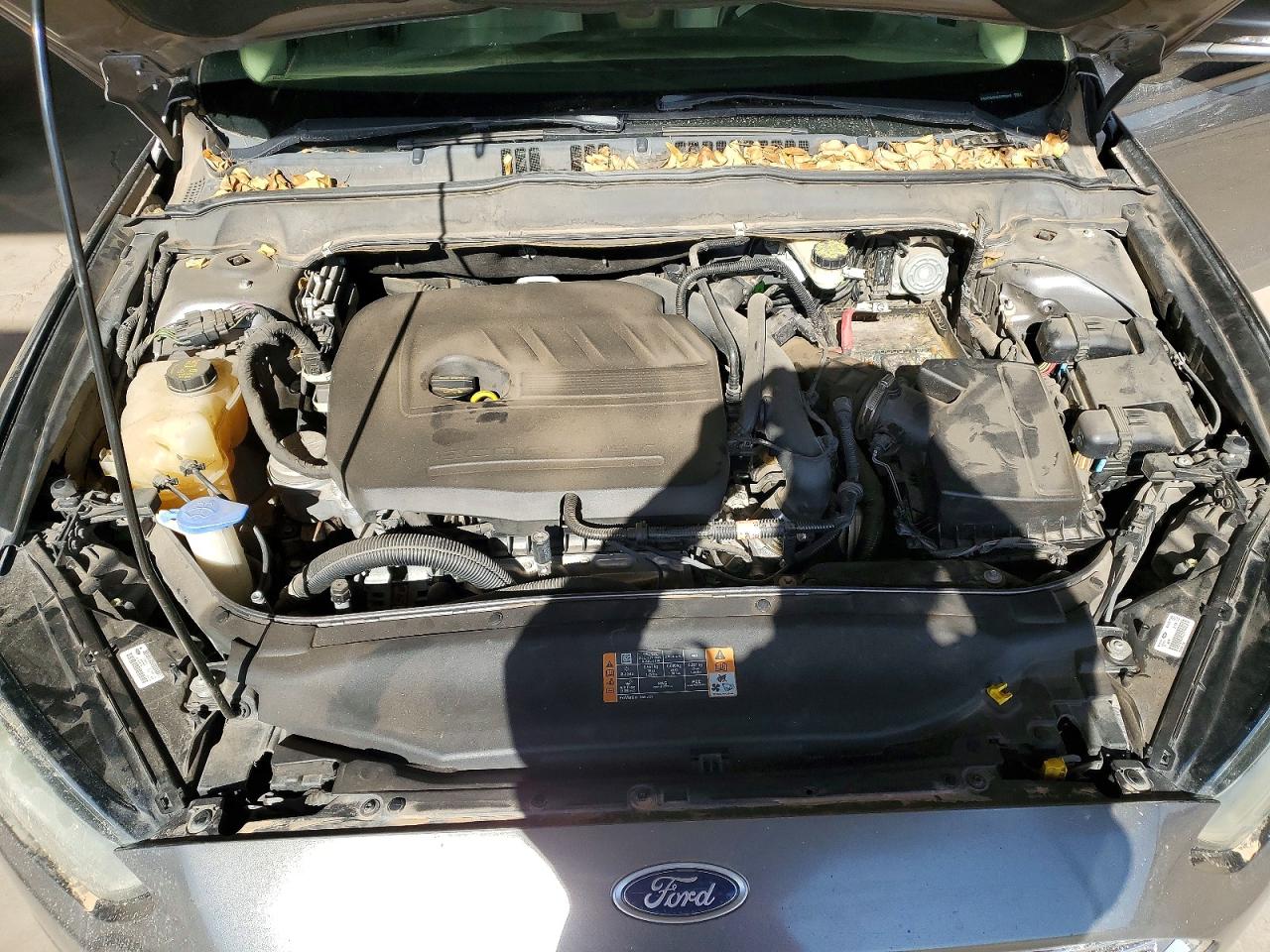 2014 Ford Fusion Se Gray vin: 3FA6P0HD3ER299042
