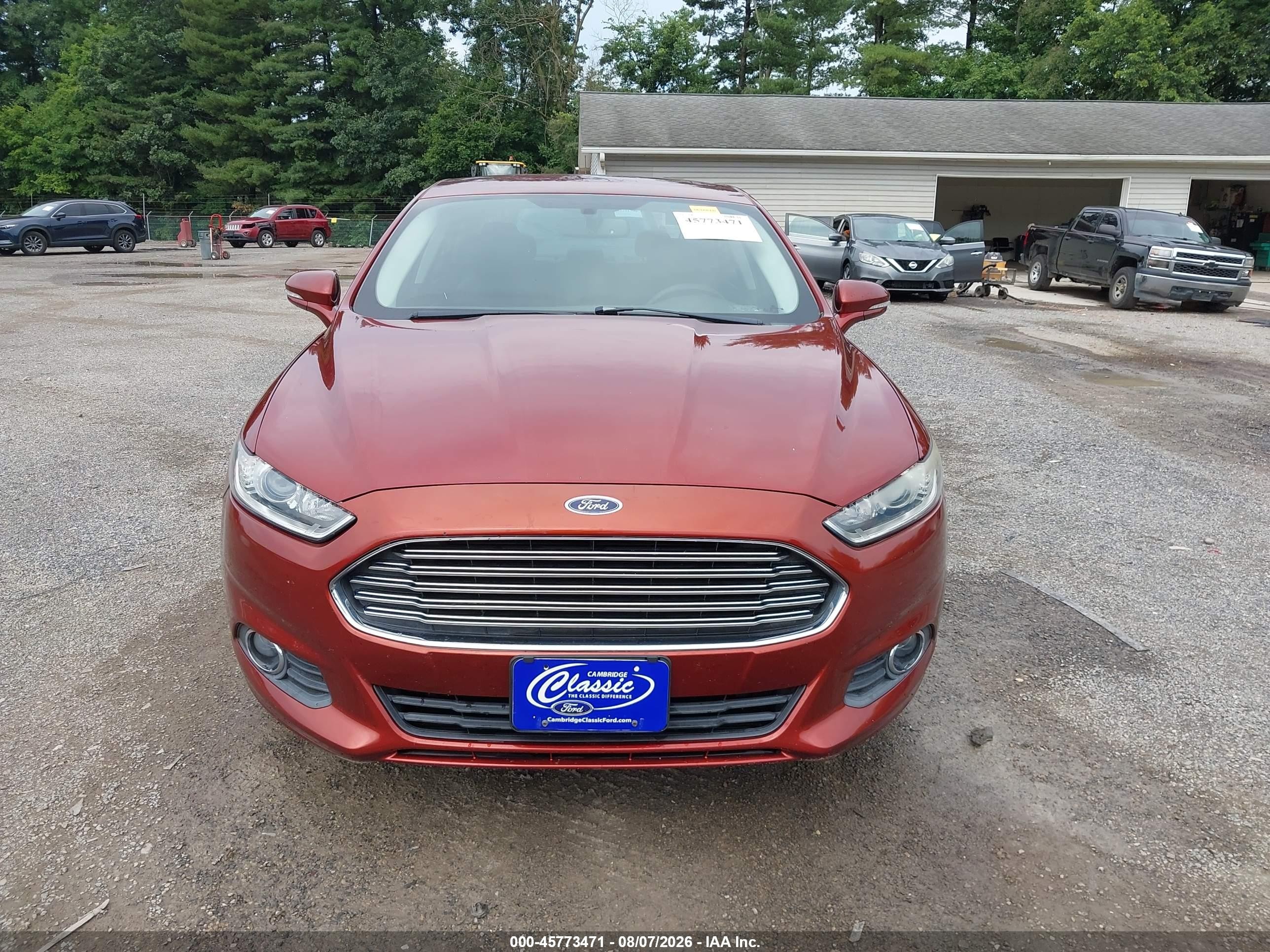 2014 Ford Fusion Se Burgundy vin: 3FA6P0HD3ER313649