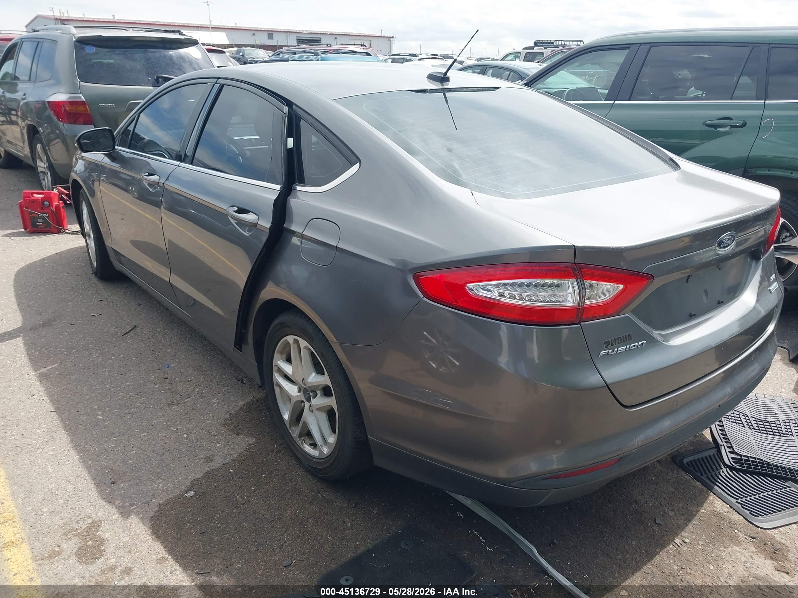 2014 Ford Fusion Se Black vin: 3FA6P0HD3ER333500