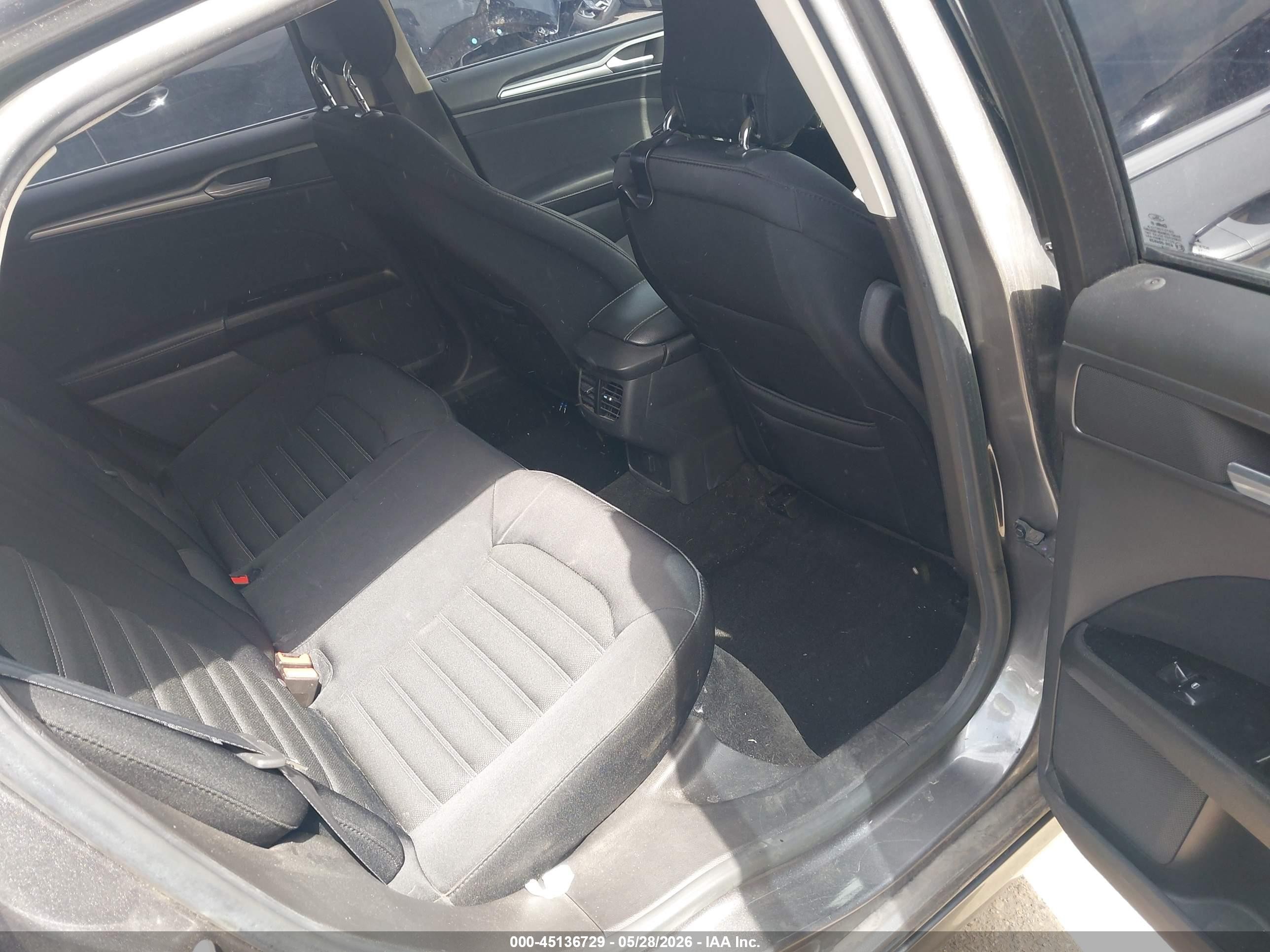 2014 Ford Fusion Se Black vin: 3FA6P0HD3ER333500