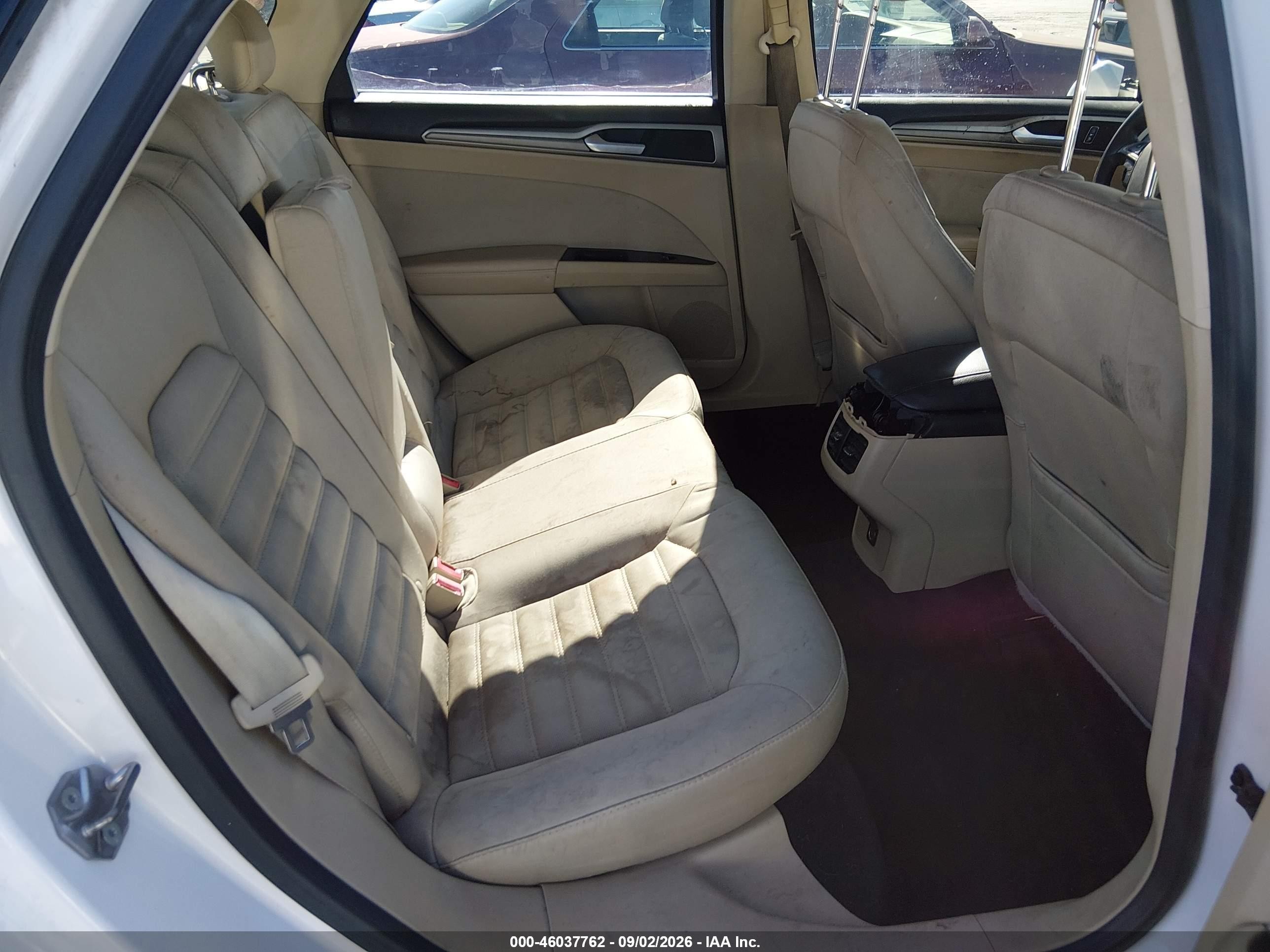 2014 Ford Fusion Se Белый vin: 3FA6P0HD3ER378839