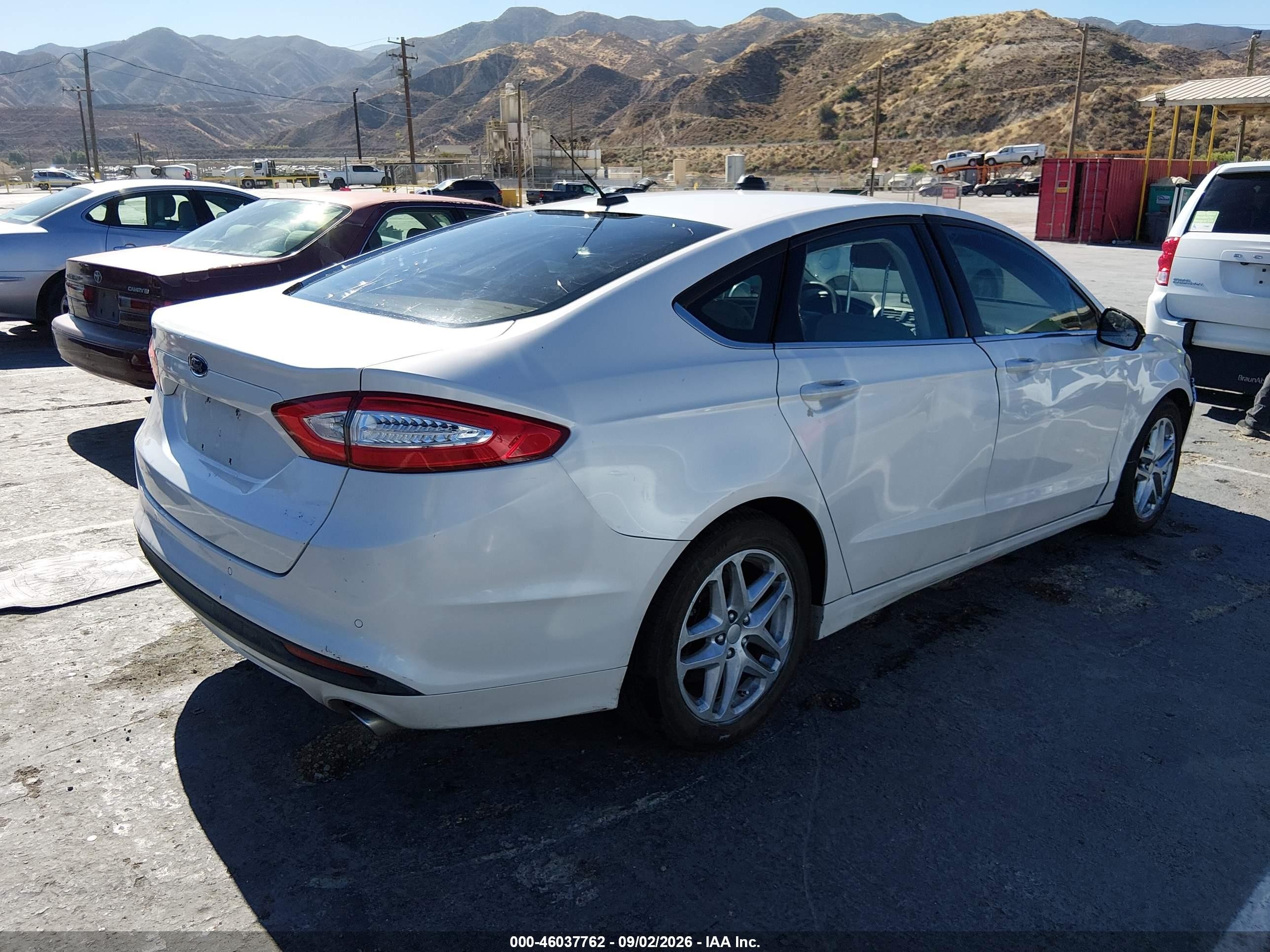 2014 Ford Fusion Se Белый vin: 3FA6P0HD3ER378839