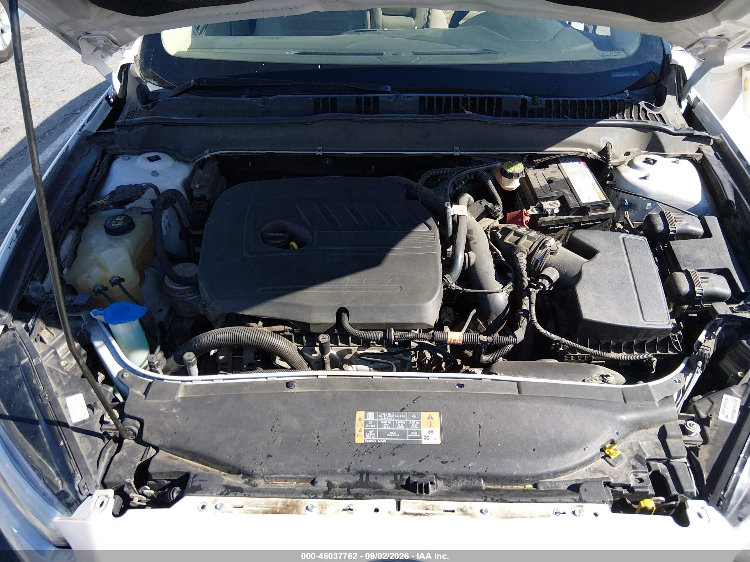 2014 Ford Fusion Se Белый vin: 3FA6P0HD3ER378839