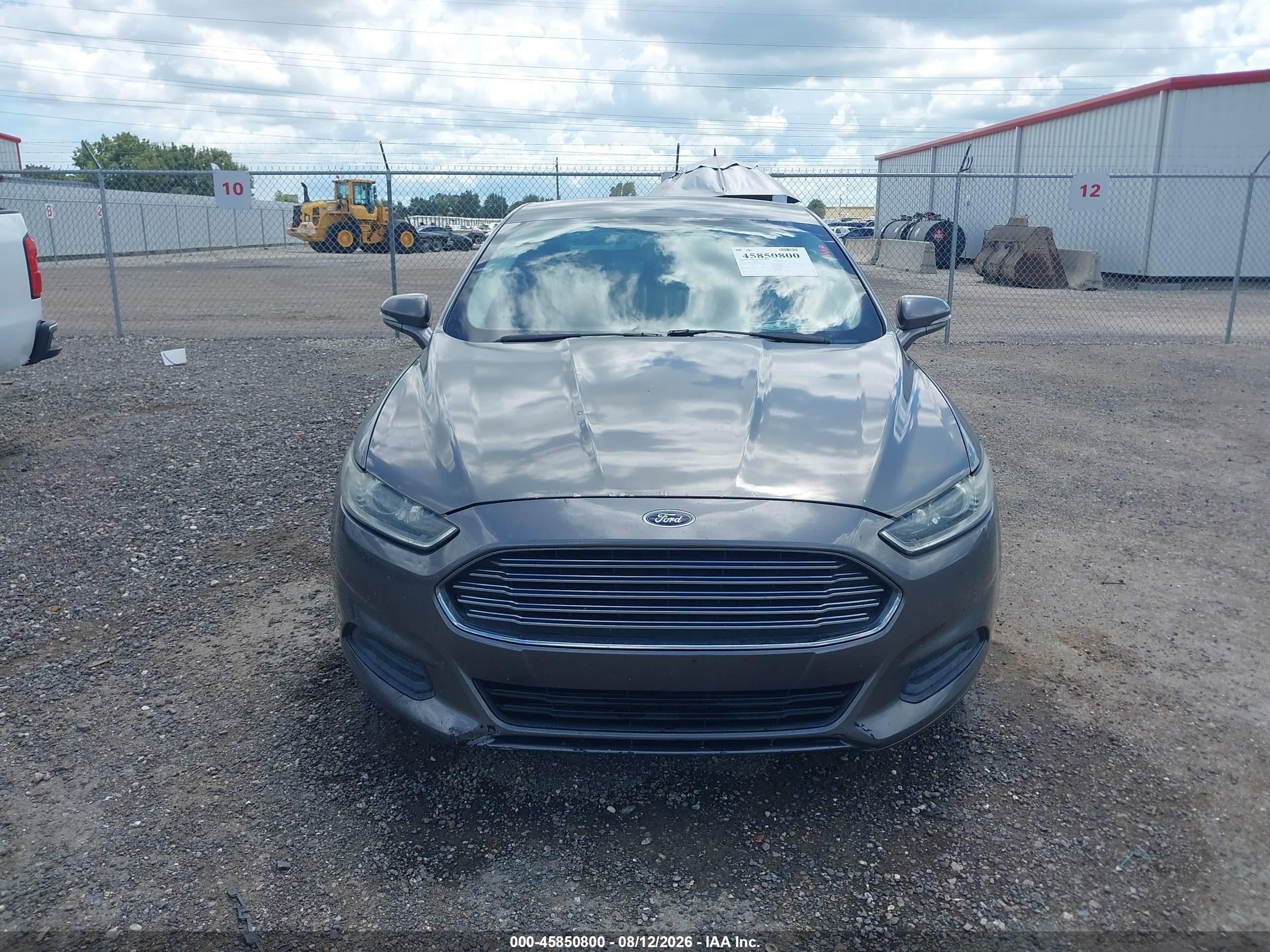 2014 Ford Fusion Se Gray vin: 3FA6P0HD3ER386391