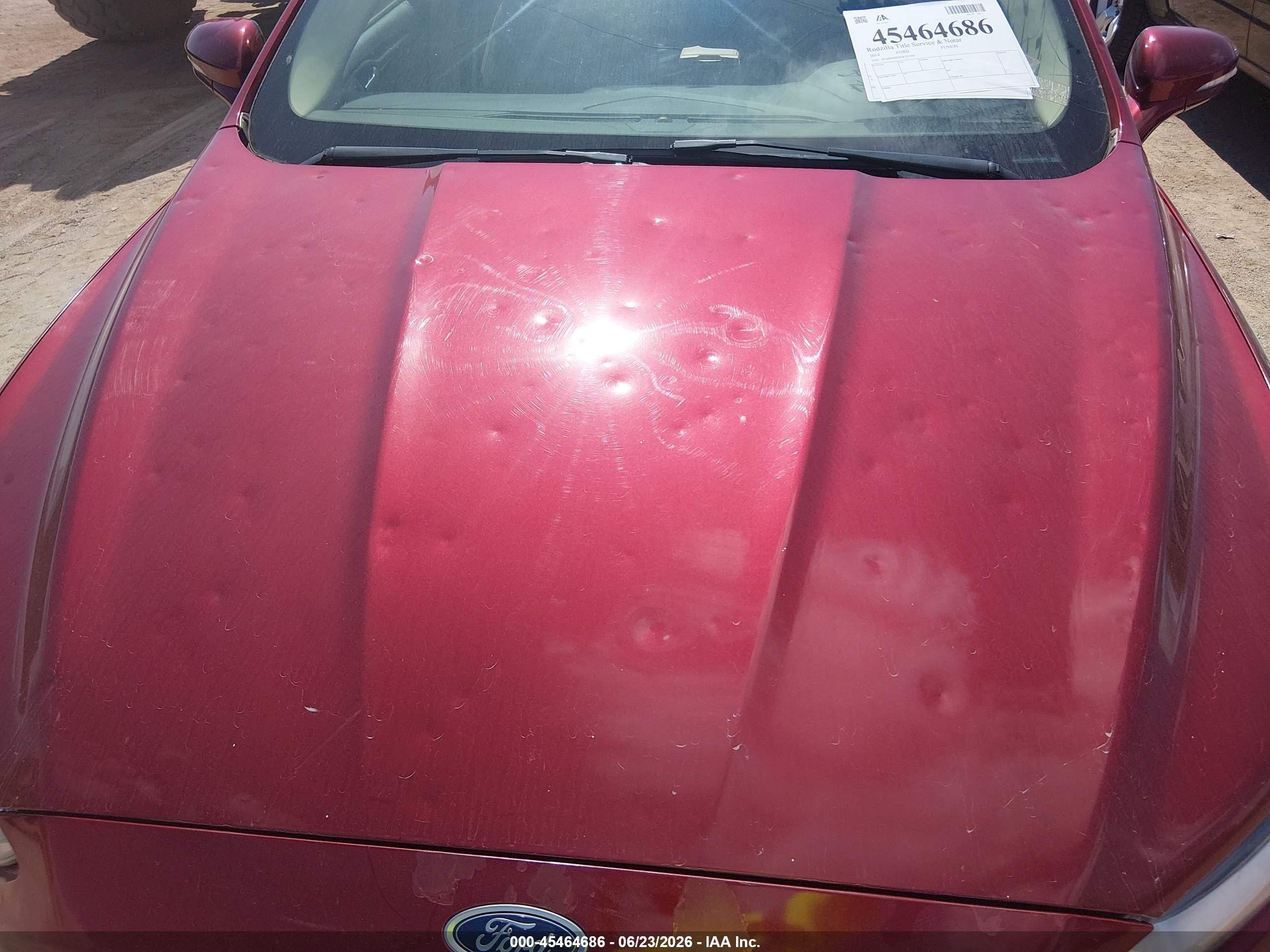2014 Ford Fusion Se Red vin: 3FA6P0HD3ER391560
