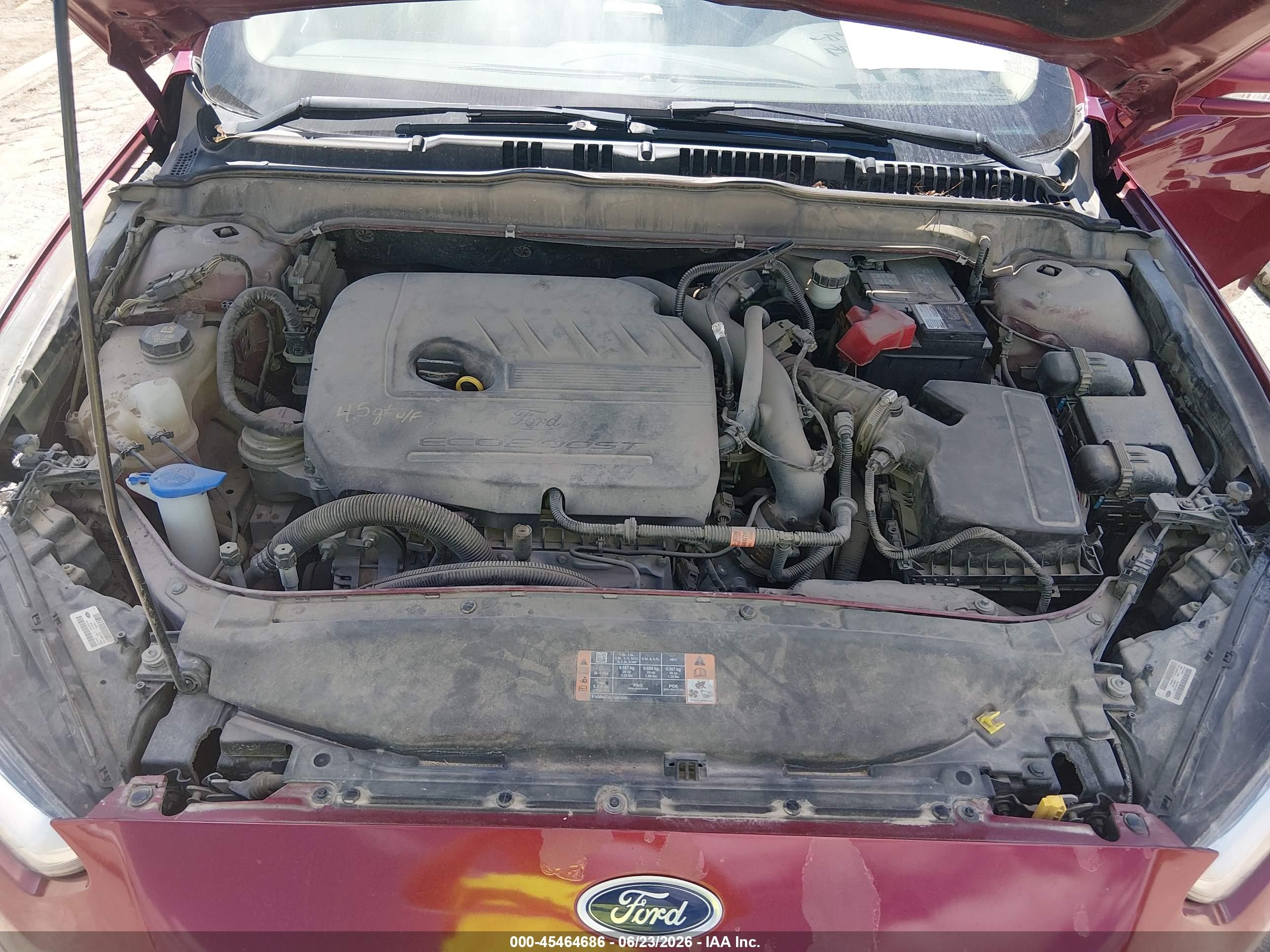 2014 Ford Fusion Se Red vin: 3FA6P0HD3ER391560