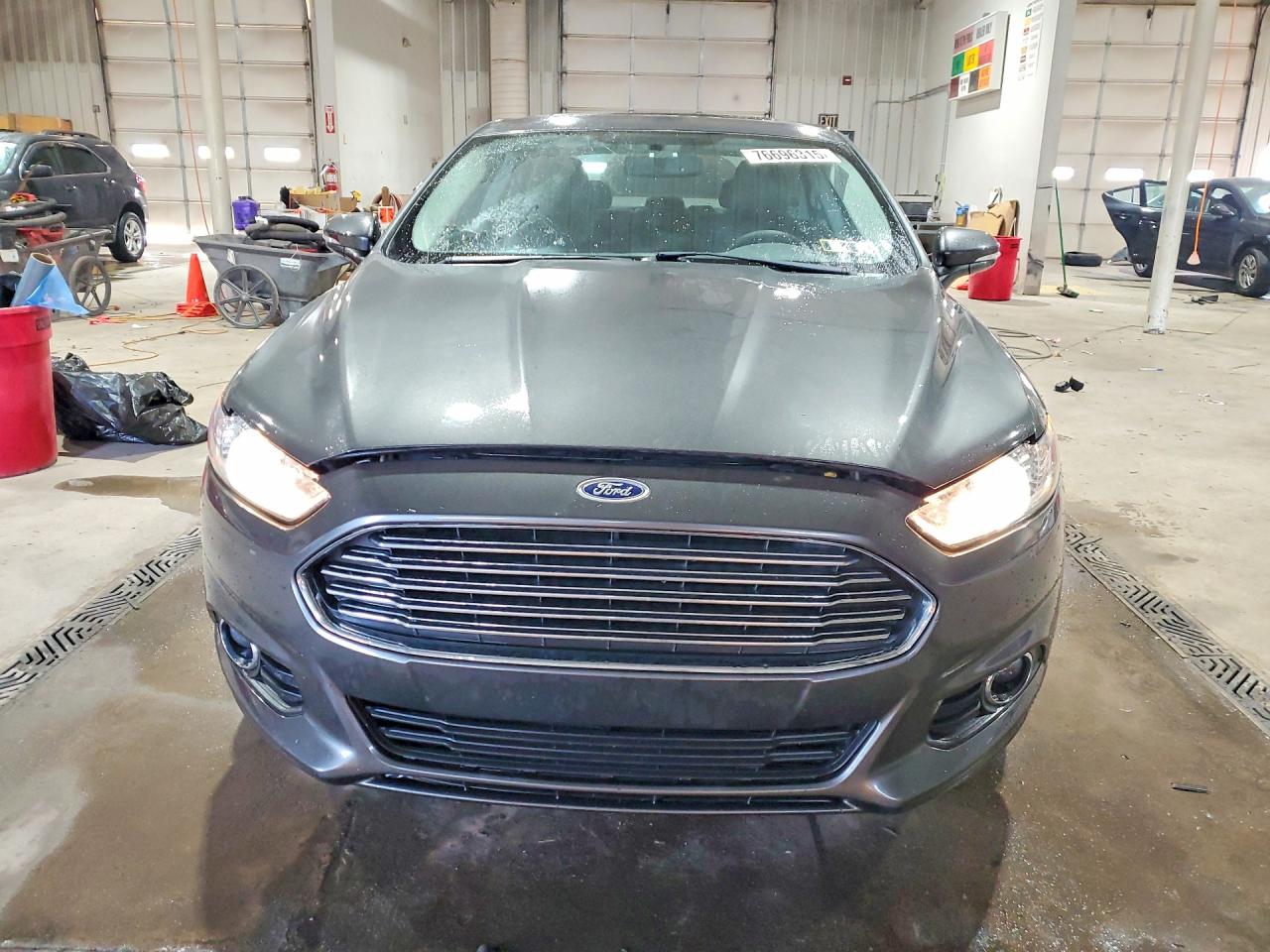 2015 Ford Fusion Se Угольный vin: 3FA6P0HD3FR108950