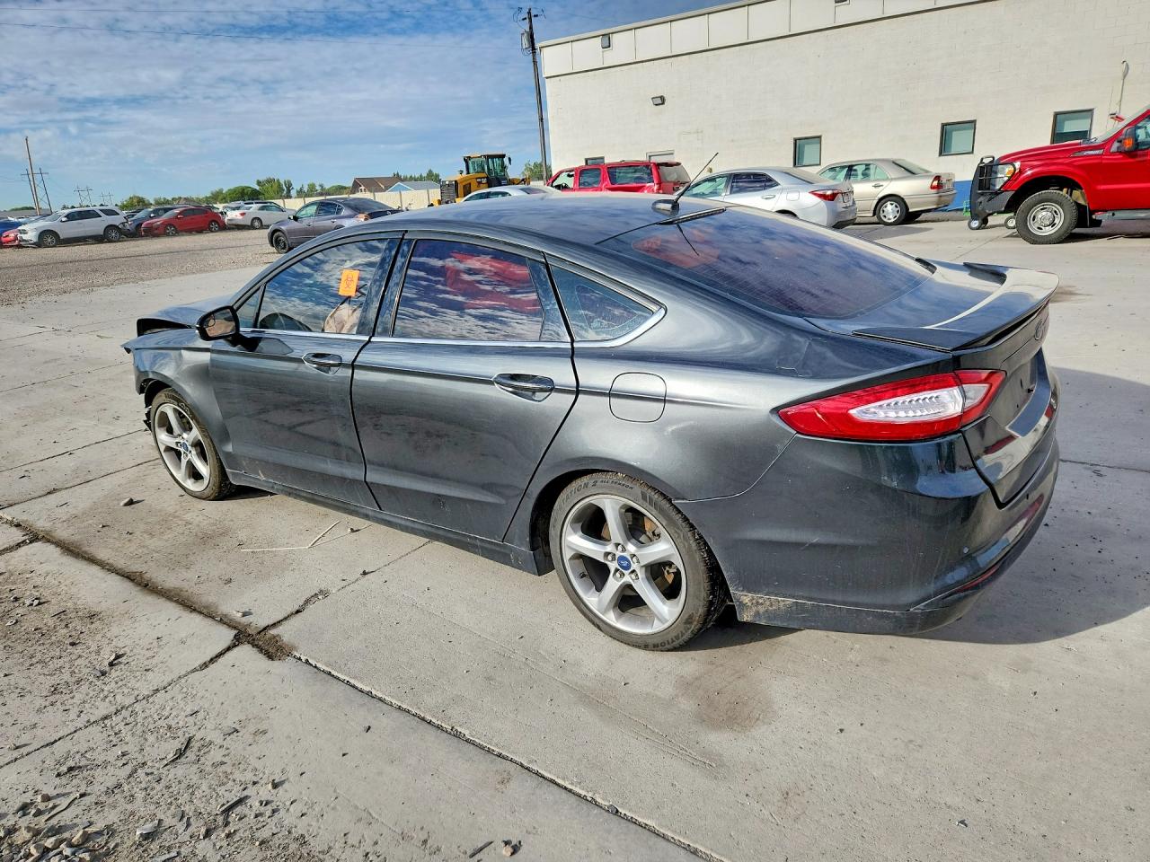 2015 Ford Fusion Se Gray vin: 3FA6P0HD3FR114067