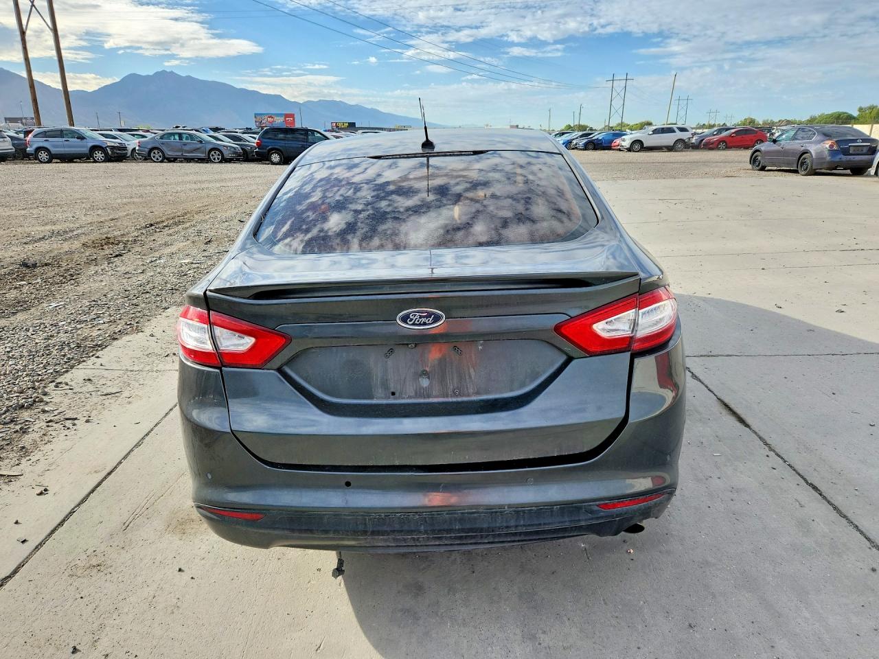 2015 Ford Fusion Se Gray vin: 3FA6P0HD3FR114067
