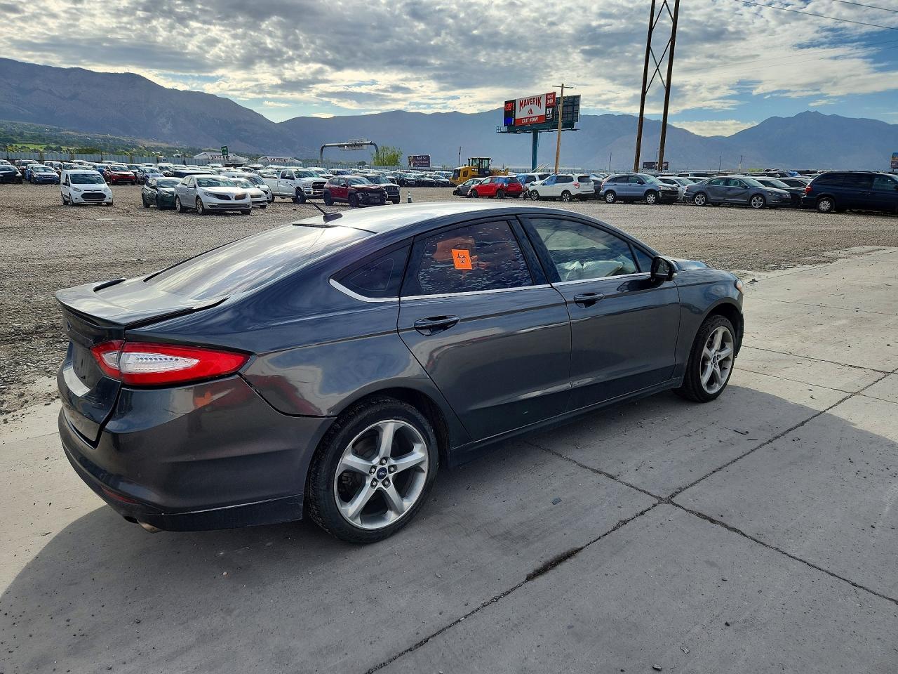 2015 Ford Fusion Se Gray vin: 3FA6P0HD3FR114067
