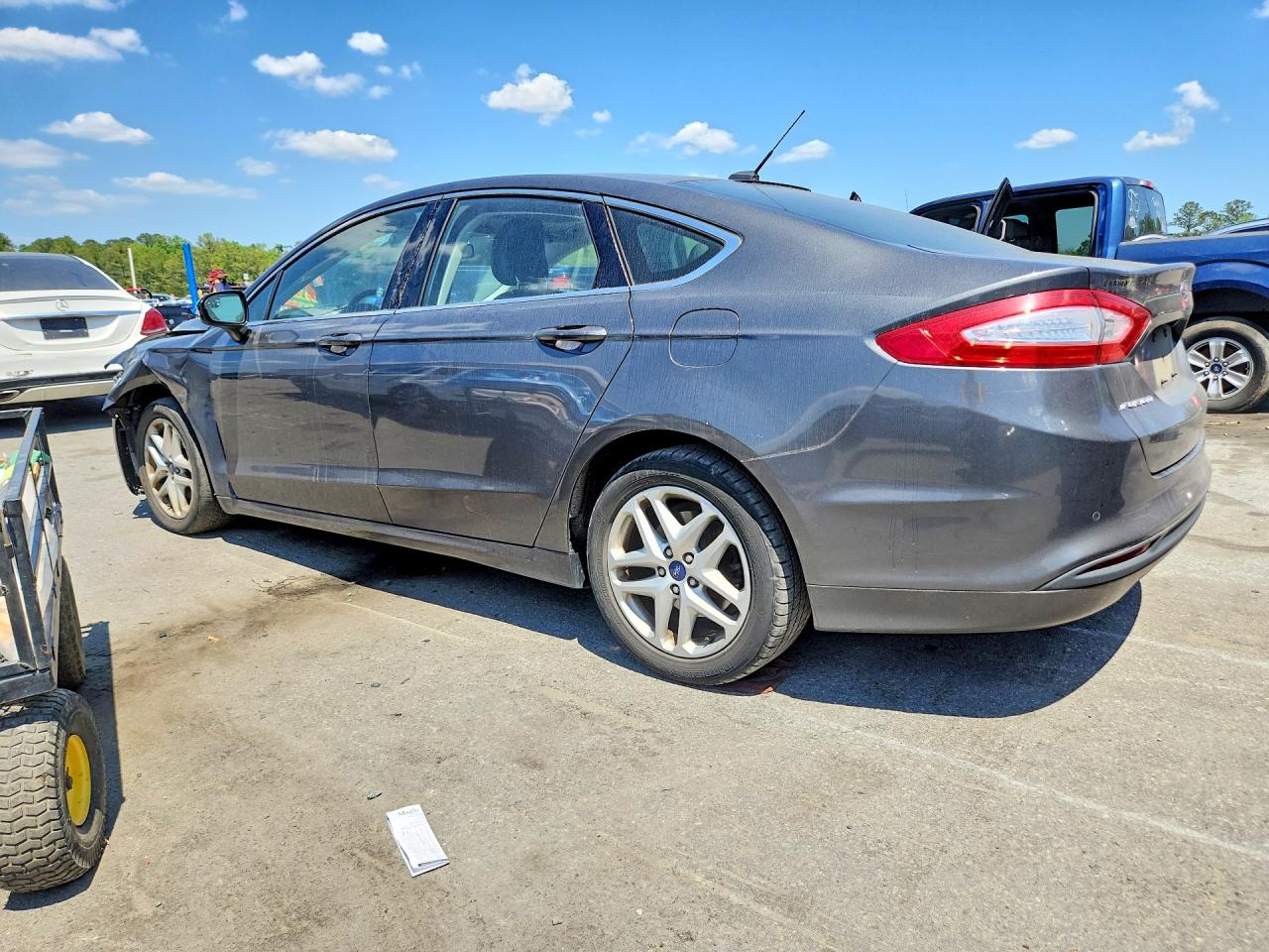 2015 Ford Fusion Se Gray vin: 3FA6P0HD3FR156738