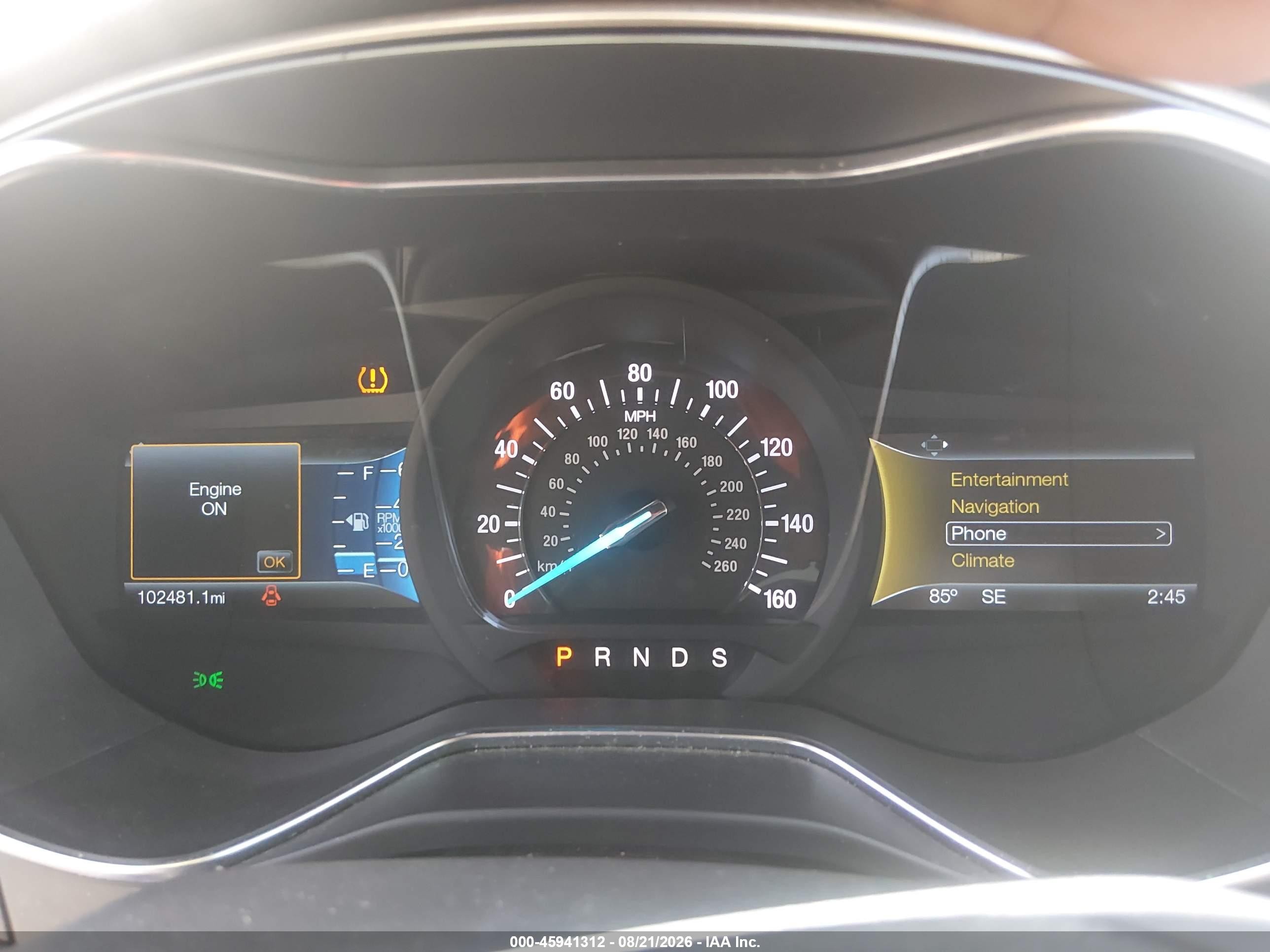 2015 Ford Fusion Se White vin: 3FA6P0HD3FR188122