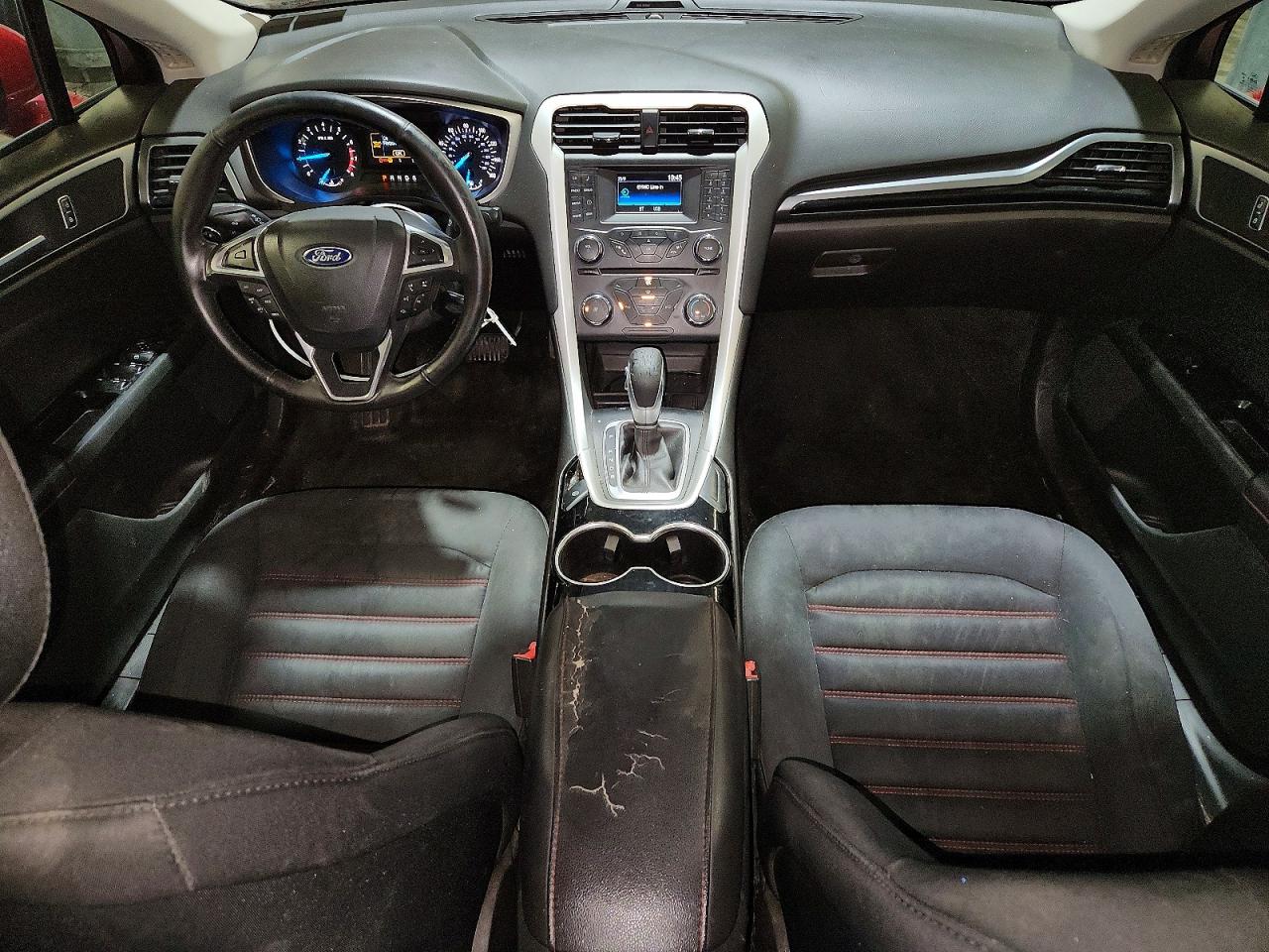 2015 Ford Fusion Se Red vin: 3FA6P0HD3FR188671