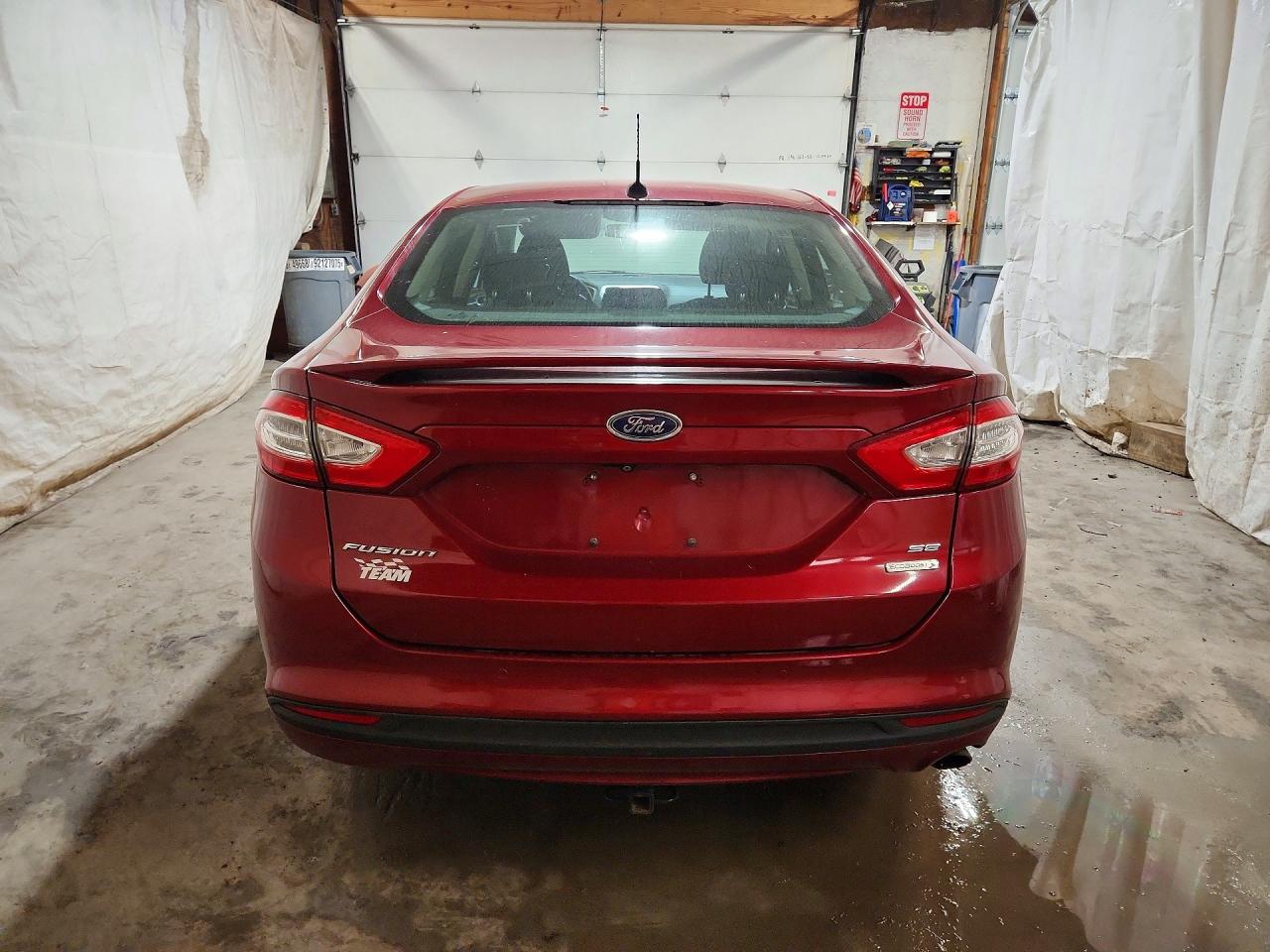 2015 Ford Fusion Se Red vin: 3FA6P0HD3FR188671