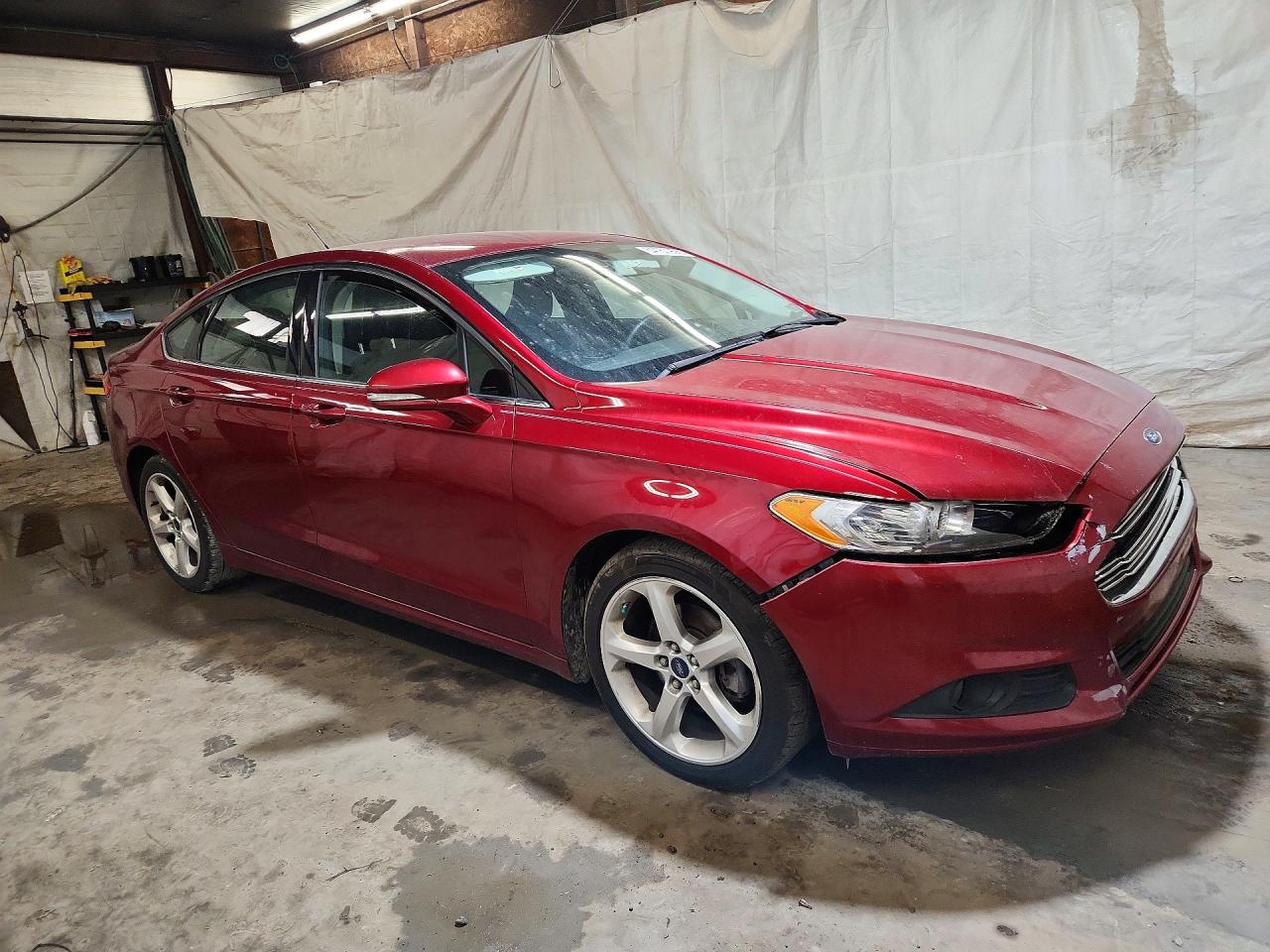2015 Ford Fusion Se Red vin: 3FA6P0HD3FR188671
