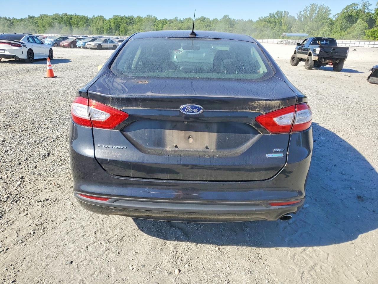 2015 Ford Fusion Se Black vin: 3FA6P0HD3FR218946