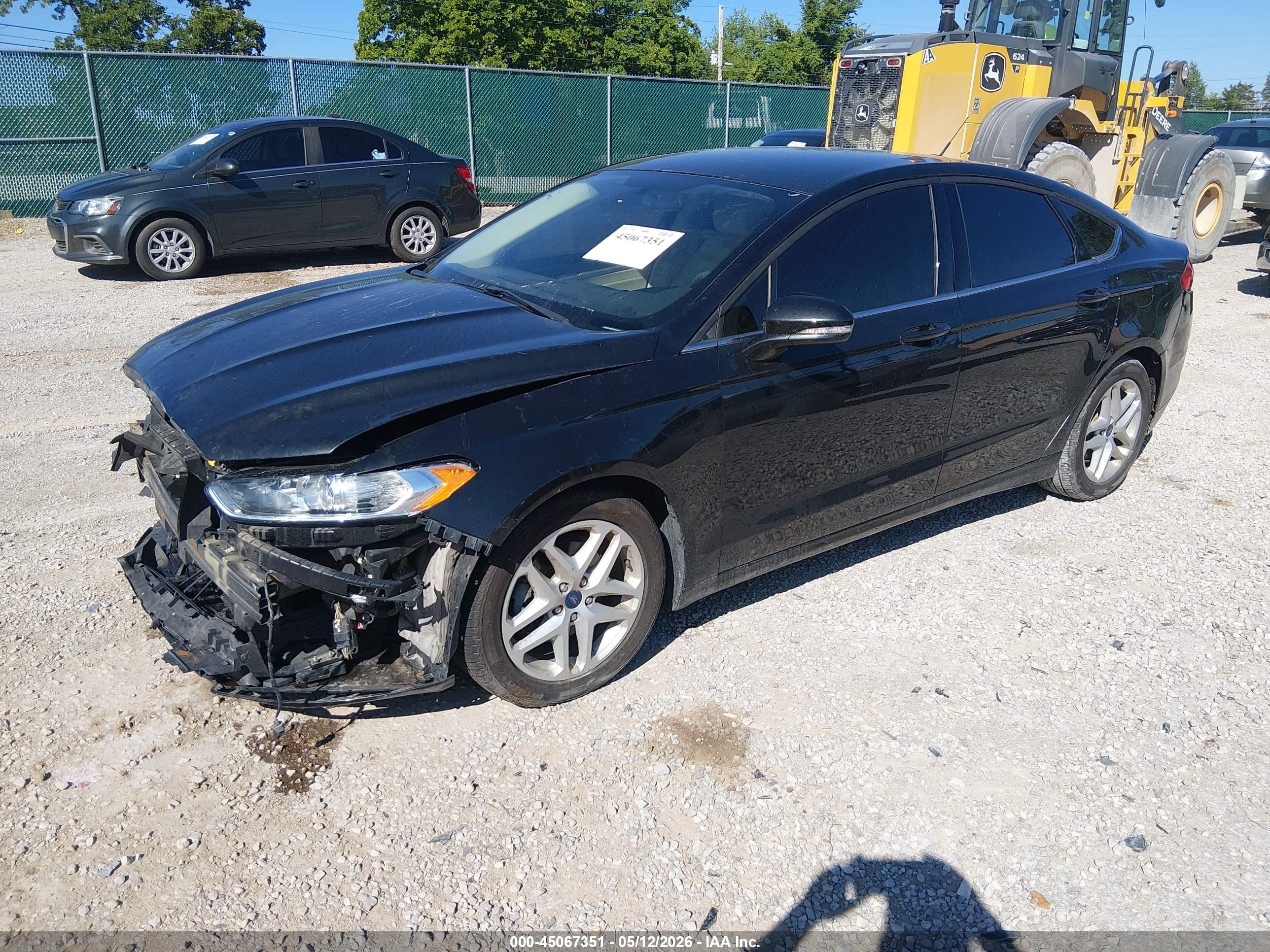 2015 Ford Fusion Se Черный vin: 3FA6P0HD3FR219255