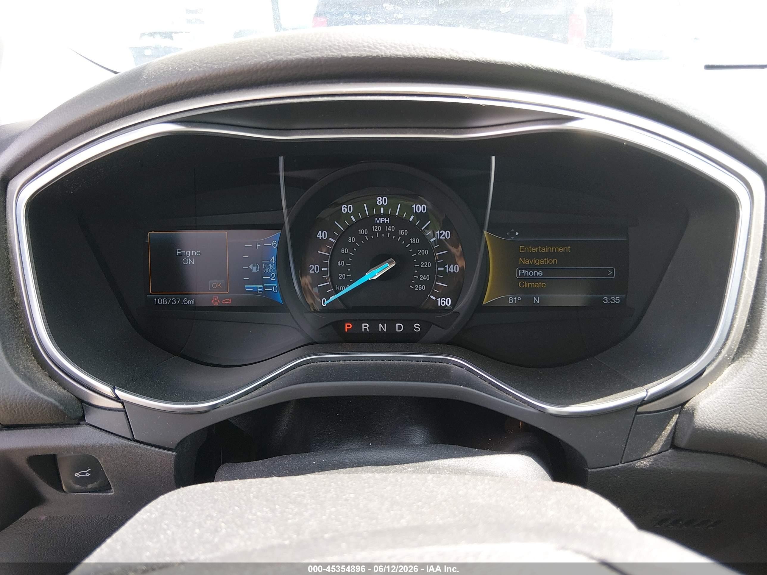 2015 Ford Fusion Se Silver vin: 3FA6P0HD3FR223774