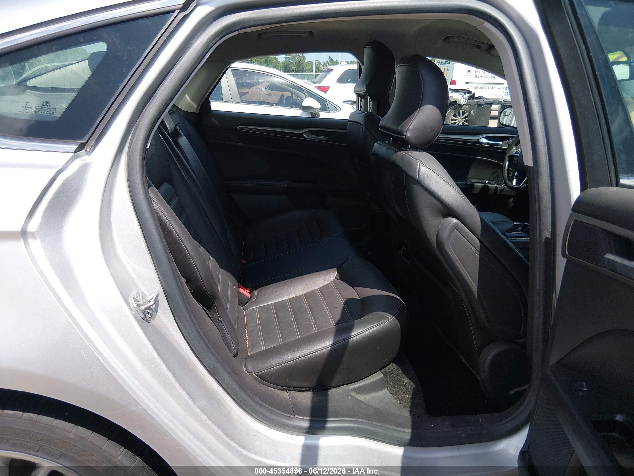 2015 Ford Fusion Se Silver vin: 3FA6P0HD3FR223774