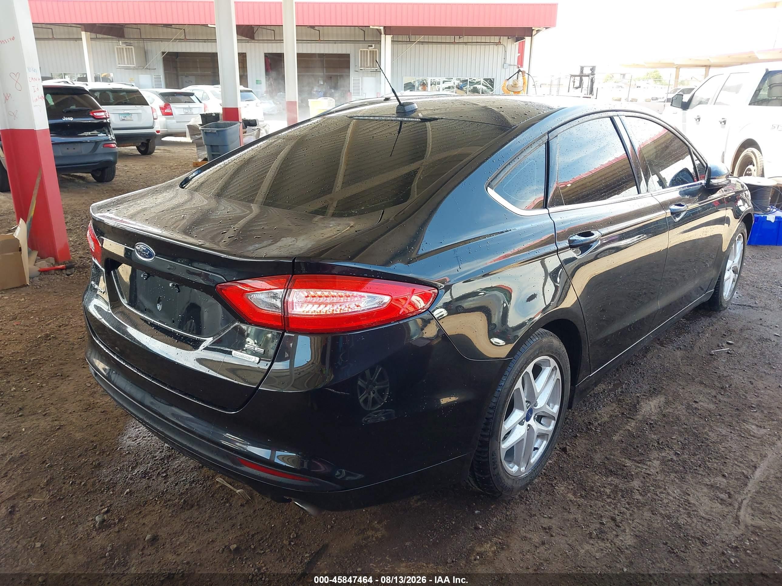 2015 Ford Fusion Se Black vin: 3FA6P0HD3FR226268