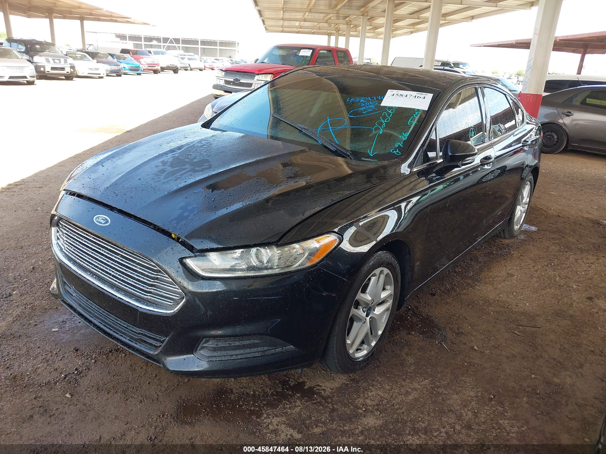 2015 Ford Fusion Se Black vin: 3FA6P0HD3FR226268