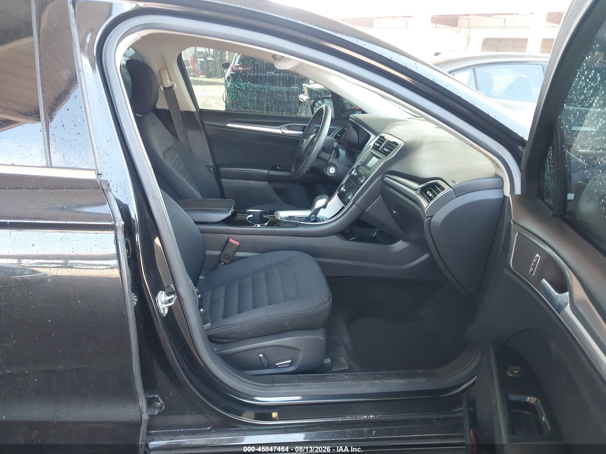 2015 Ford Fusion Se Black vin: 3FA6P0HD3FR226268