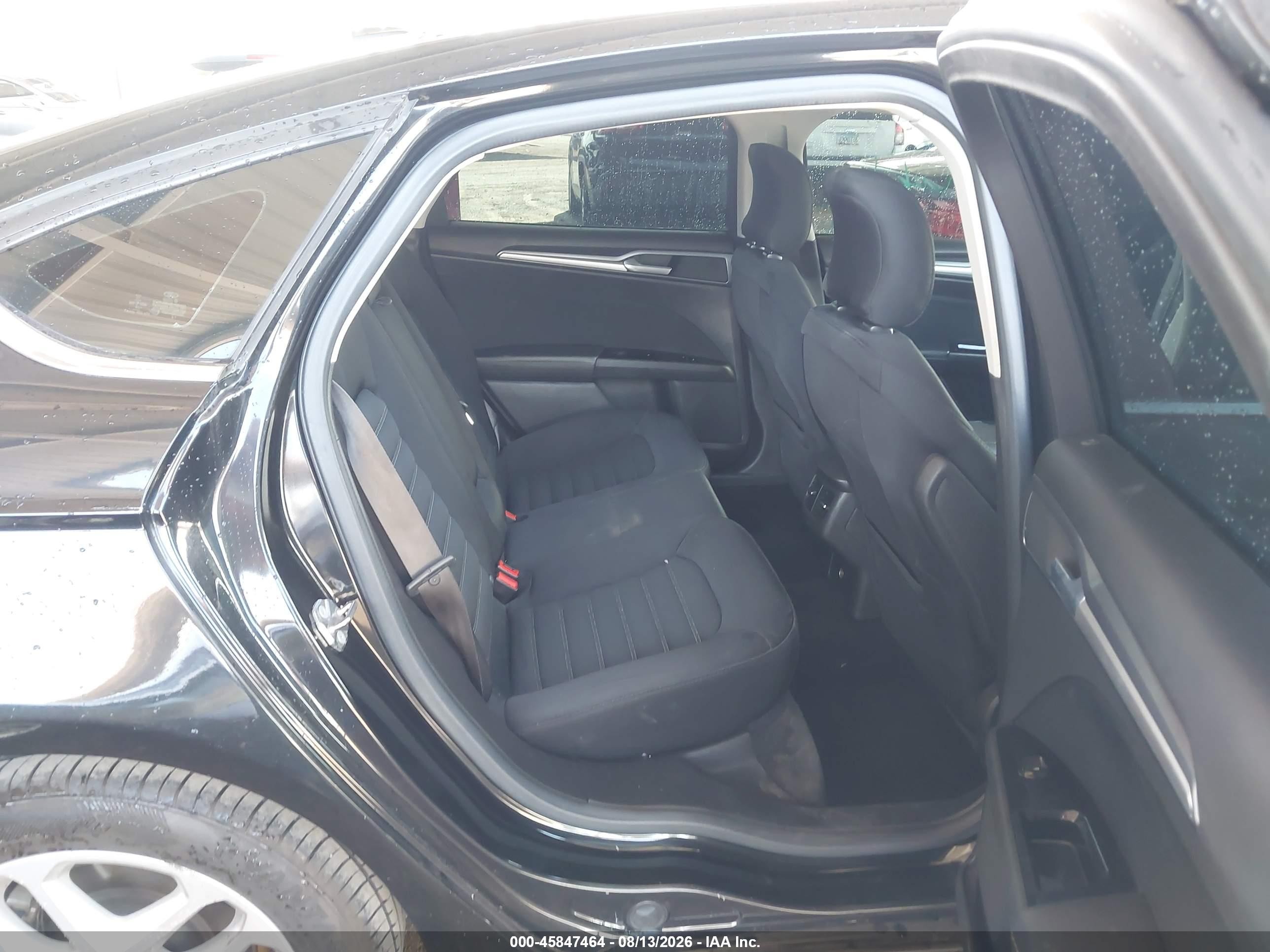 2015 Ford Fusion Se Black vin: 3FA6P0HD3FR226268