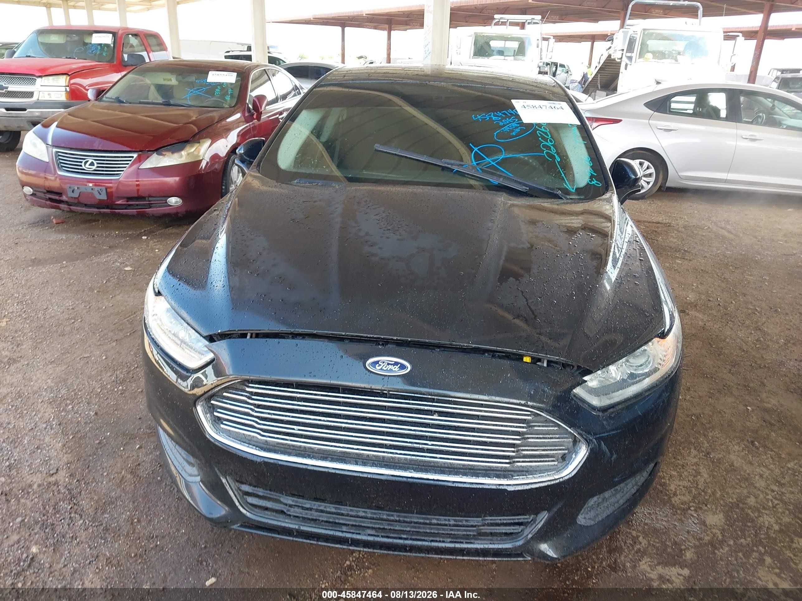 2015 Ford Fusion Se Black vin: 3FA6P0HD3FR226268