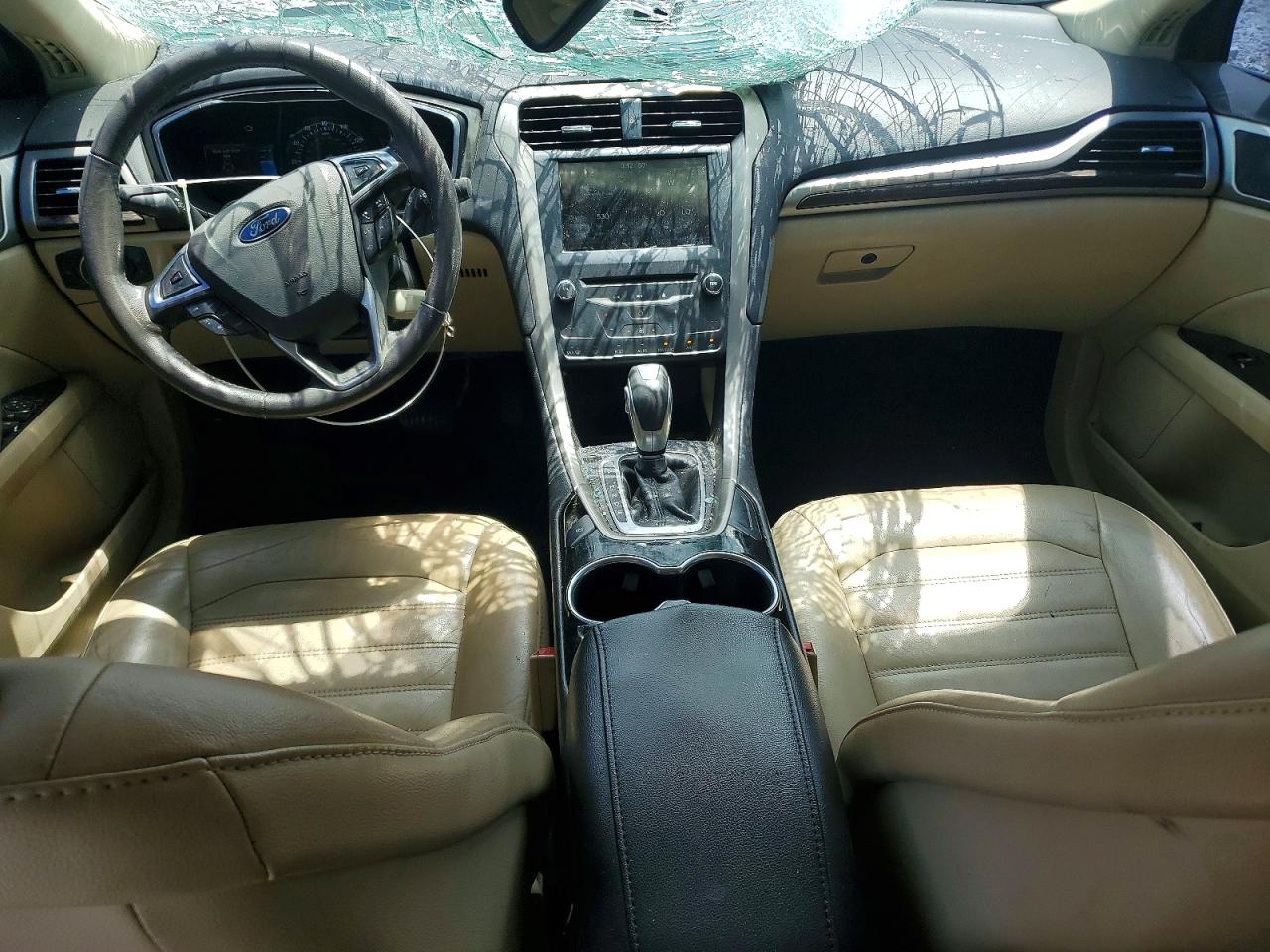 2015 Ford Fusion Se Gray vin: 3FA6P0HD3FR232832