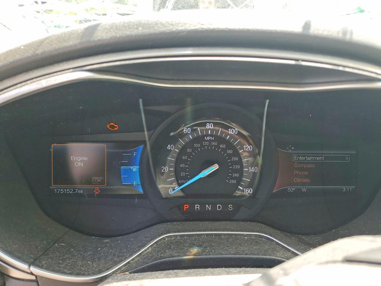 2015 Ford Fusion Se Gray vin: 3FA6P0HD3FR232832