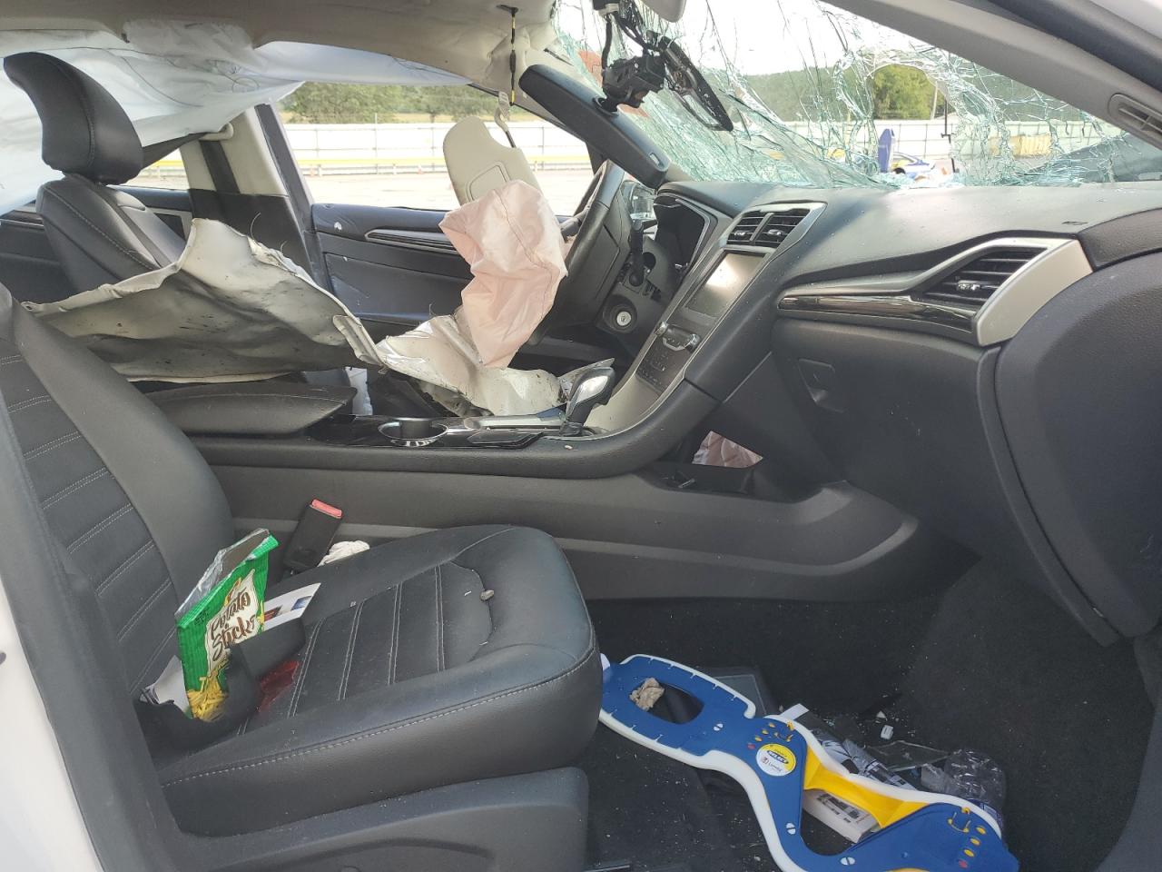 2015 Ford Fusion Se White vin: 3FA6P0HD3FR243538