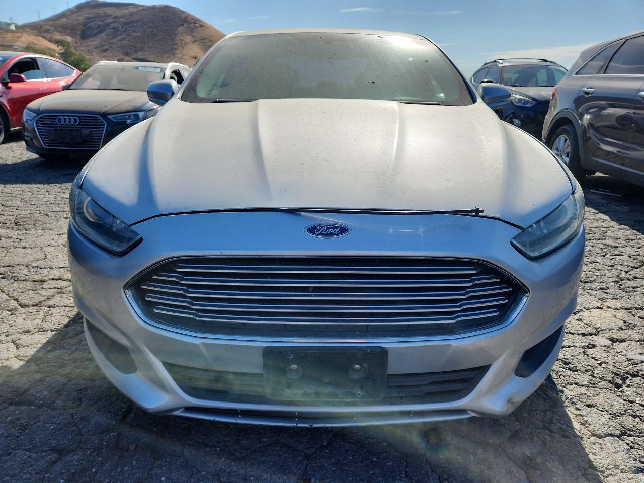 2015 Ford Fusion Se Silver vin: 3FA6P0HD3FR249467